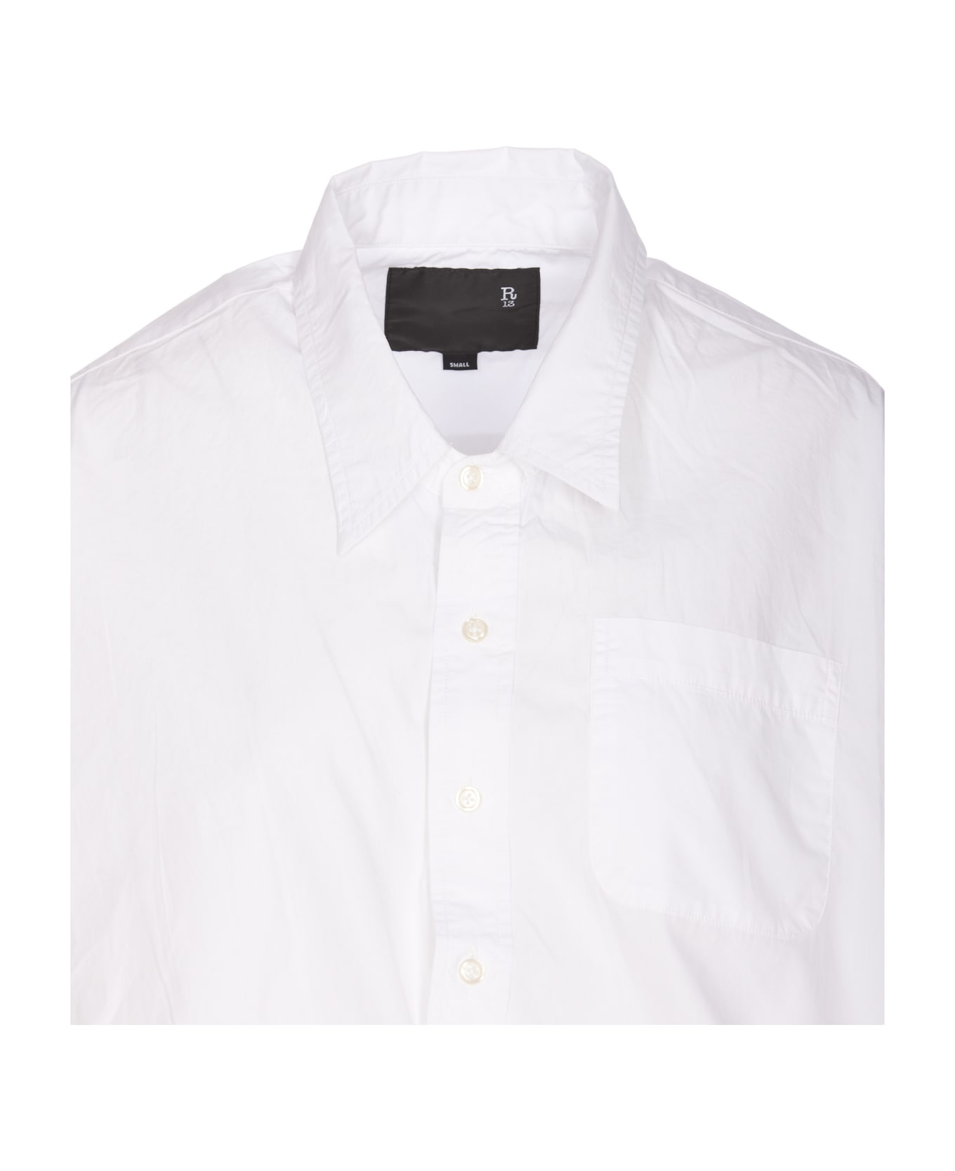 R13 Crossover Bubble Shirt - White シャツ