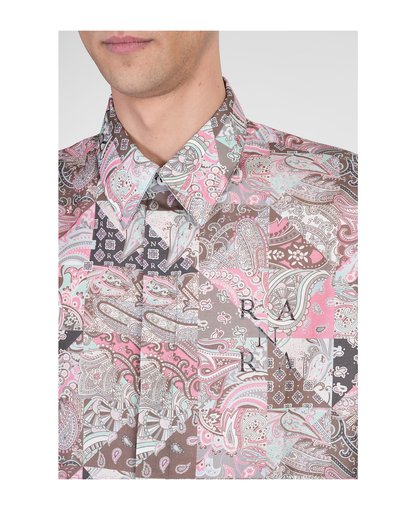 Ranra Maker Shirt In Multicolor Viscose - multicolor