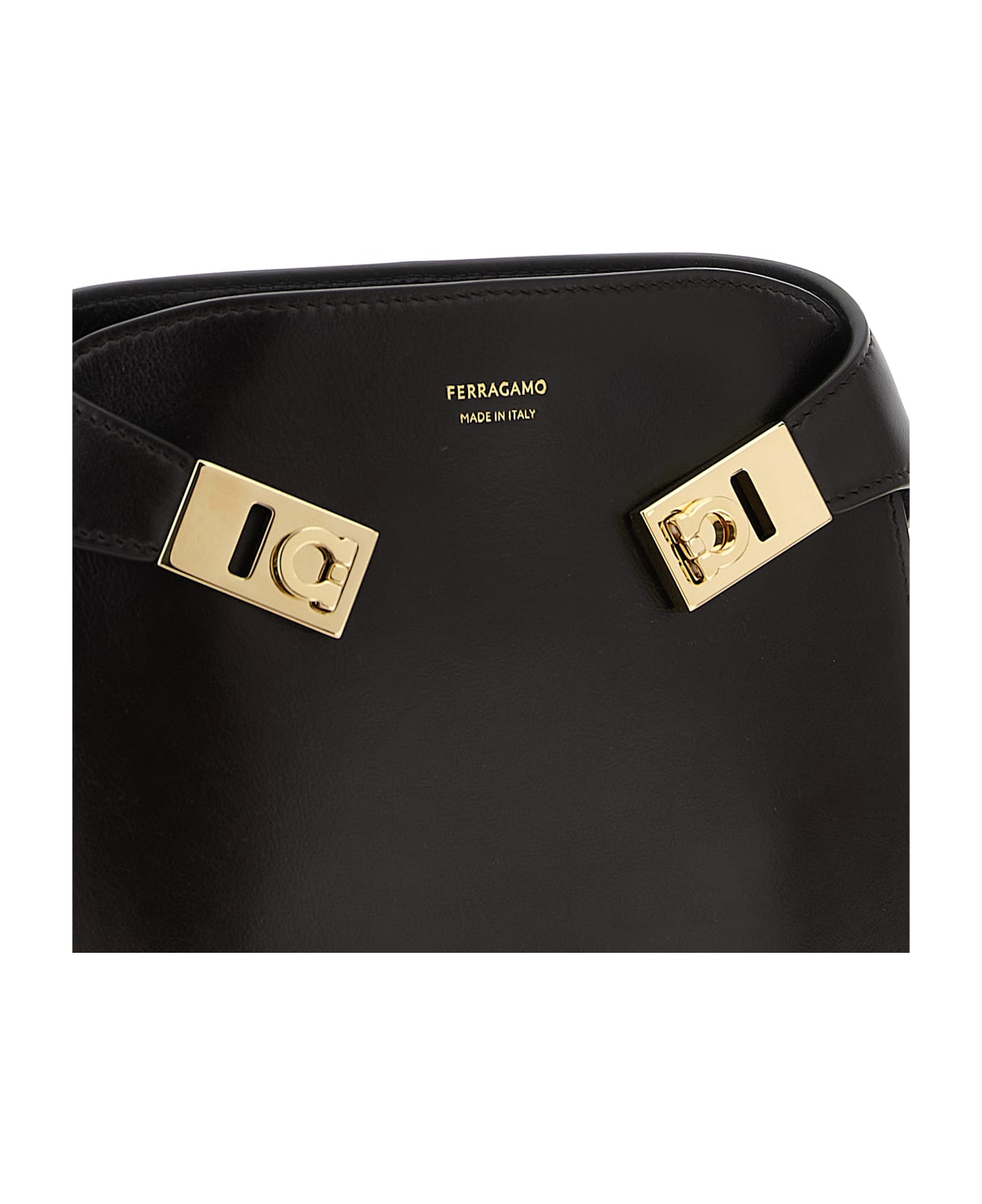 Ferragamo Hug Bb S Belt Bag - Brown