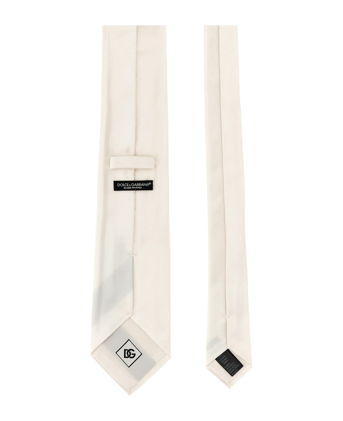 Dolce & Gabbana 'sicilia' Tie - White