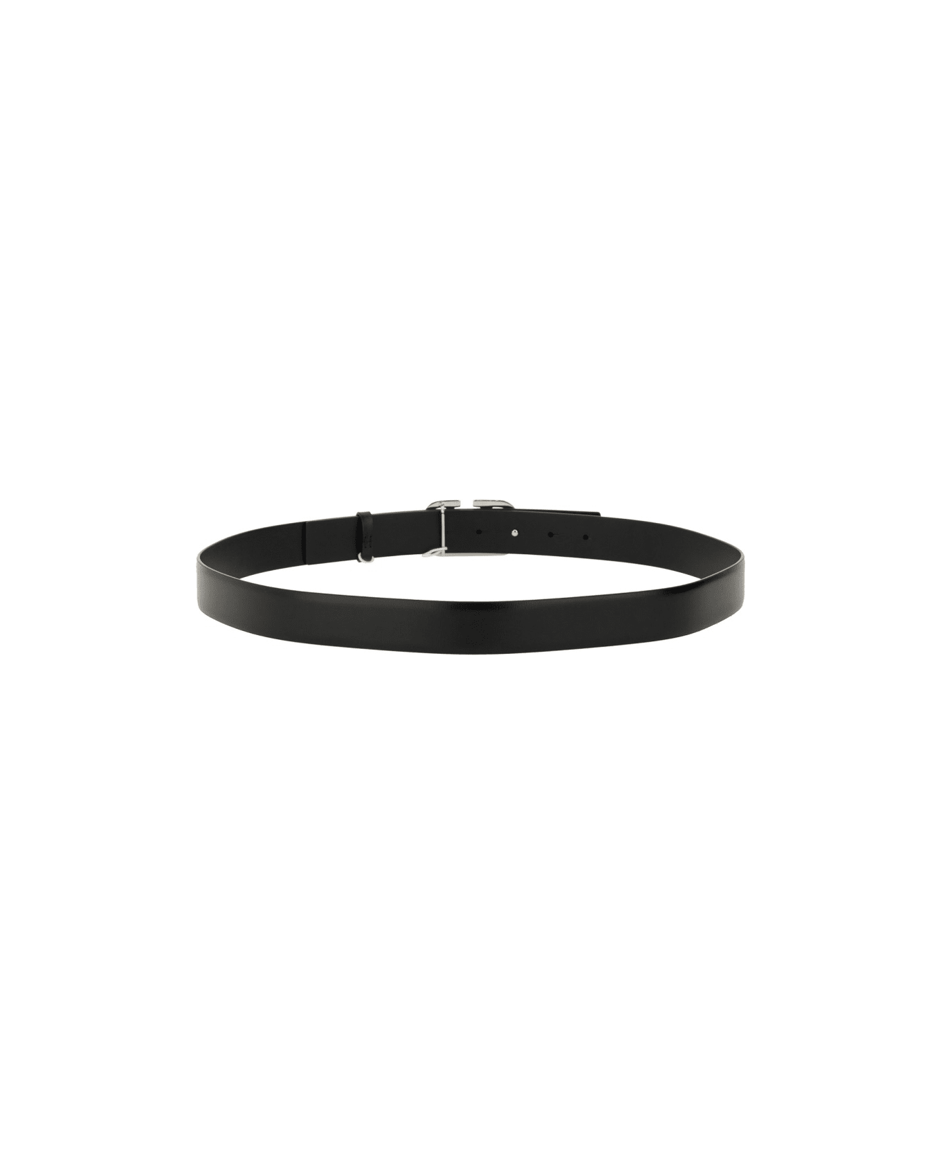Valentino Garavani "vlogo Signature" Belt - BLACK