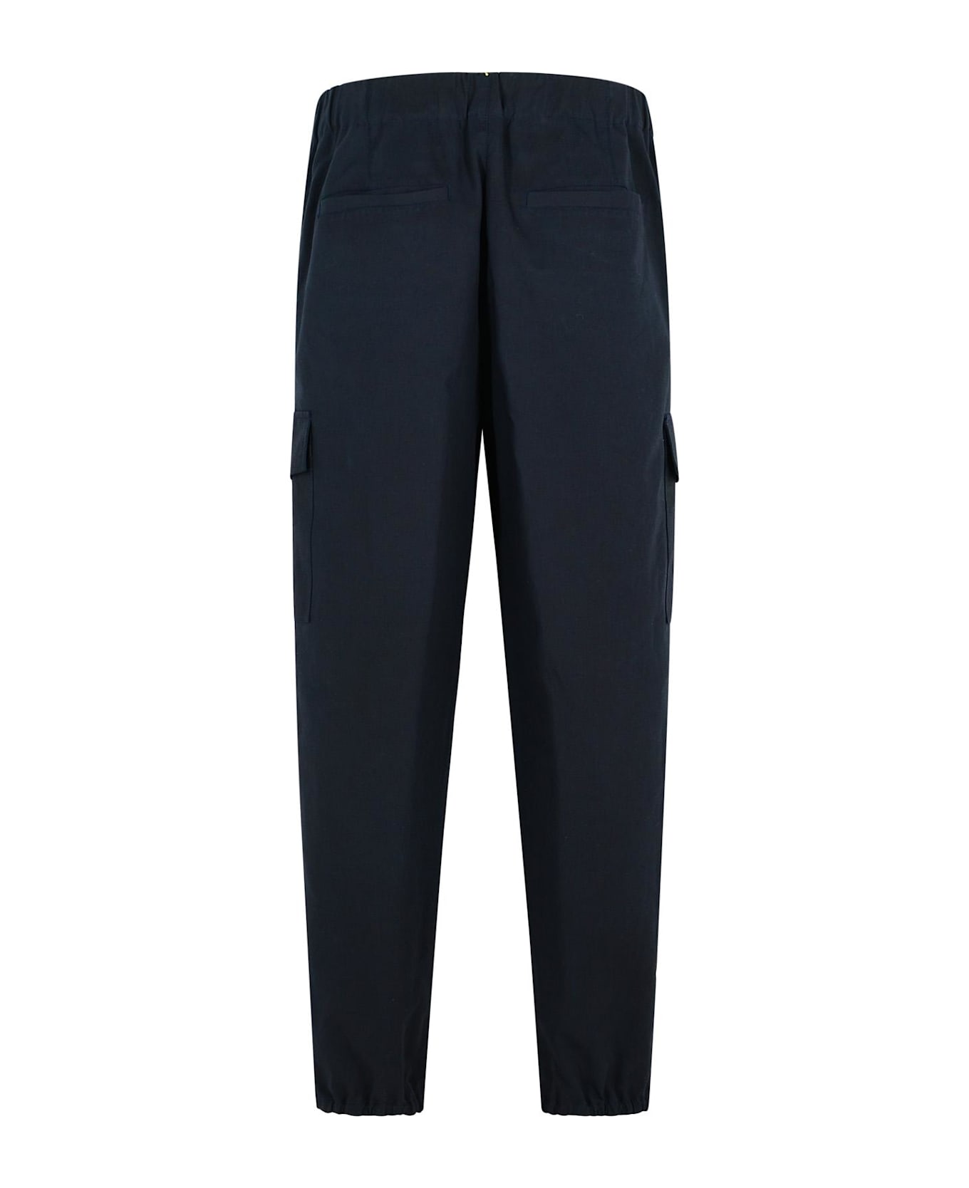 Dries Van Noten 
pebb
 Navy Cotton Pants - Navy