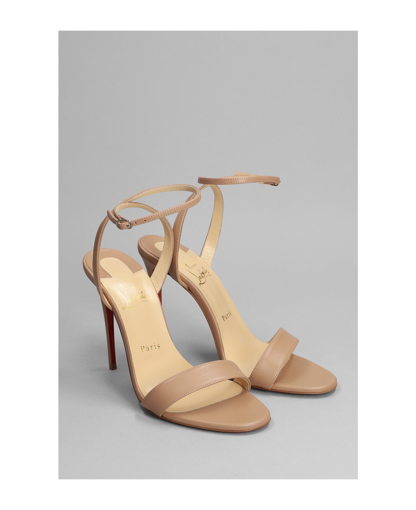 Christian Louboutin Loubigirl Heeled Sandals - NUDE