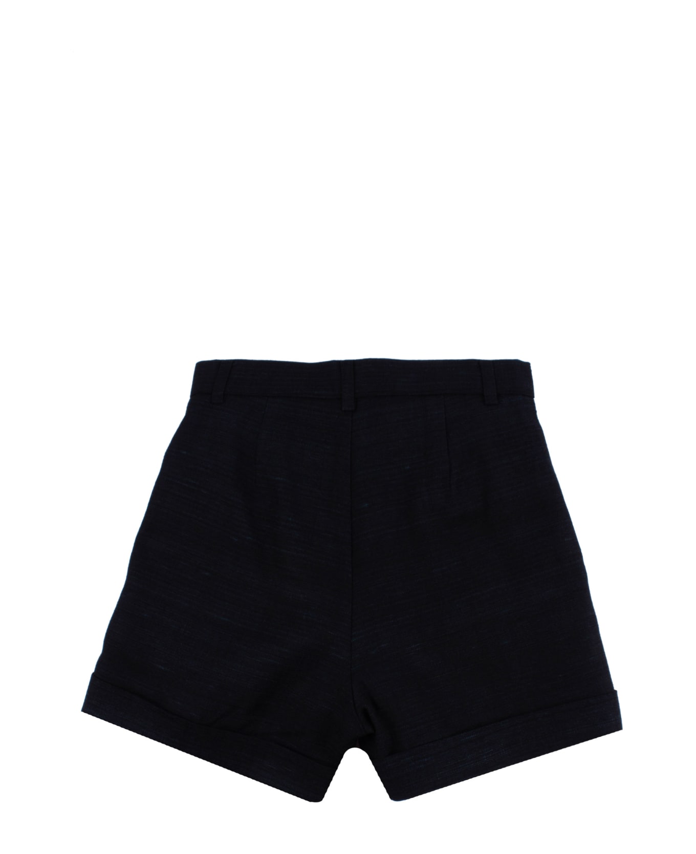 Balmain Silk Blend Shorts - Back