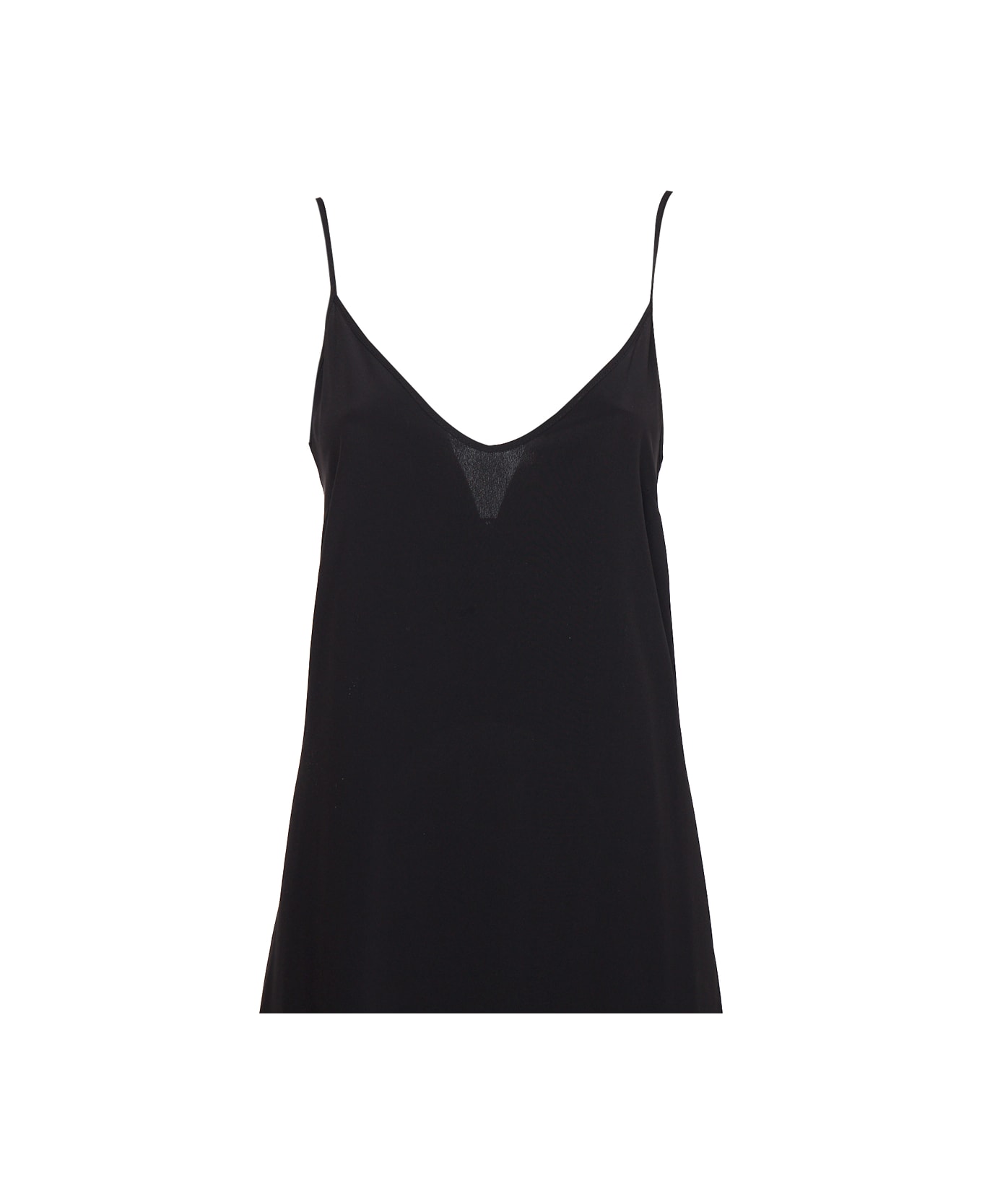 Mauro Grifoni Long Shoulder Dress - BLACK