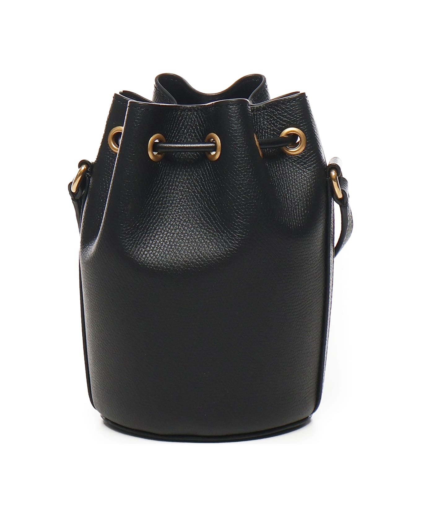 Valentino Garavani Mini Vlogo Drawstring Bucket Bag