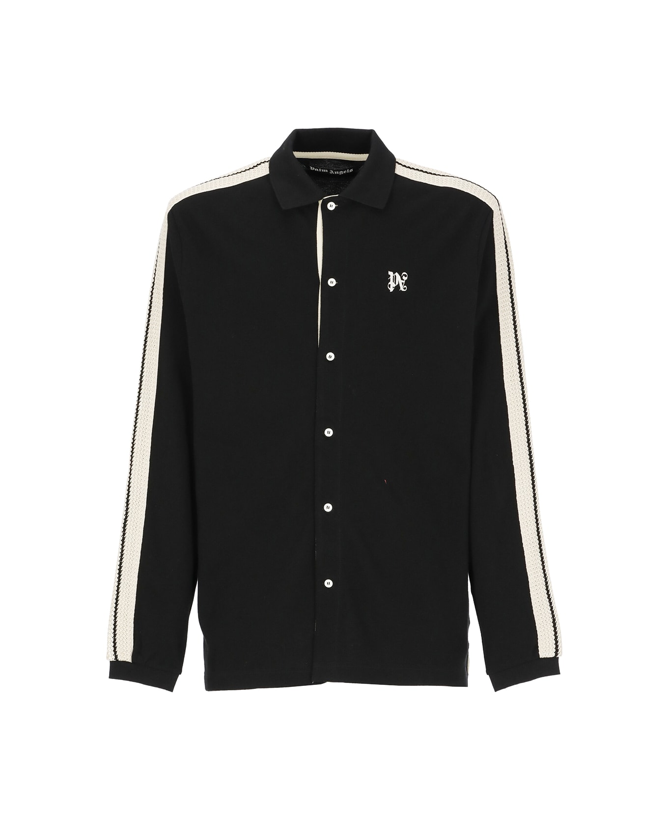Palm Angels Polo Shirt - Black シャツ