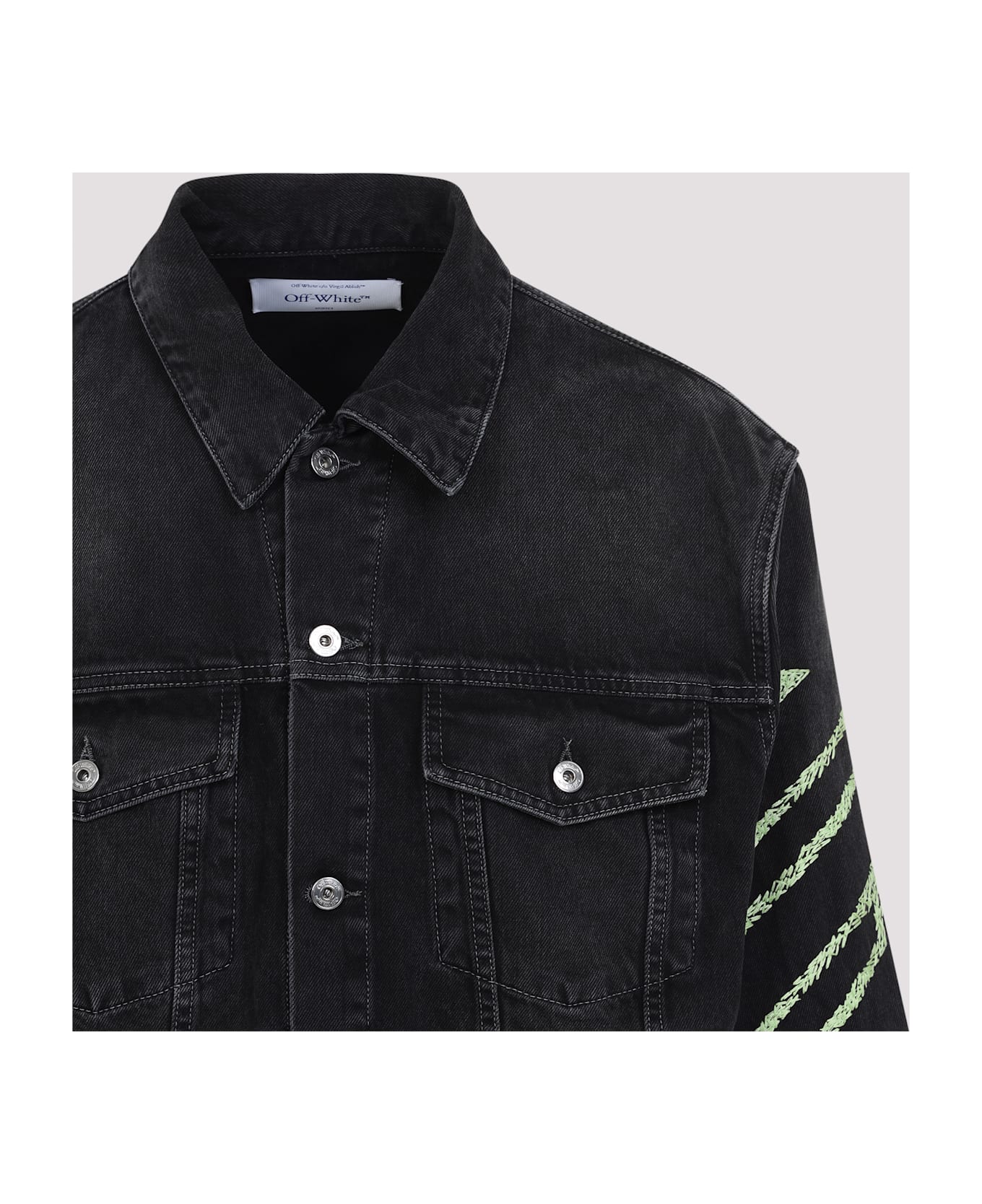 Off-White Denim Jacket - Vintage Black
