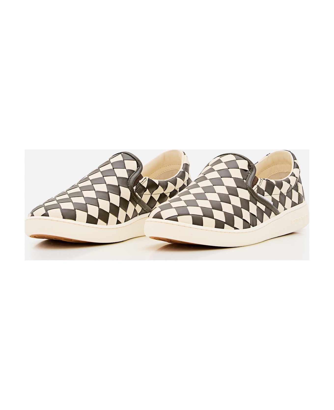 Bottega Veneta Slip On Sawyer Sneakers - BIANCO verde