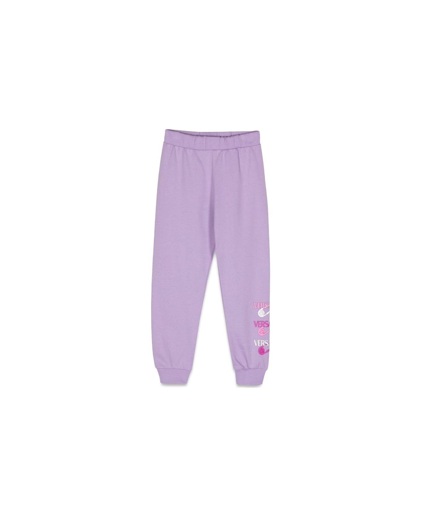 Versace Sweatpants Logo Pins - LILAC