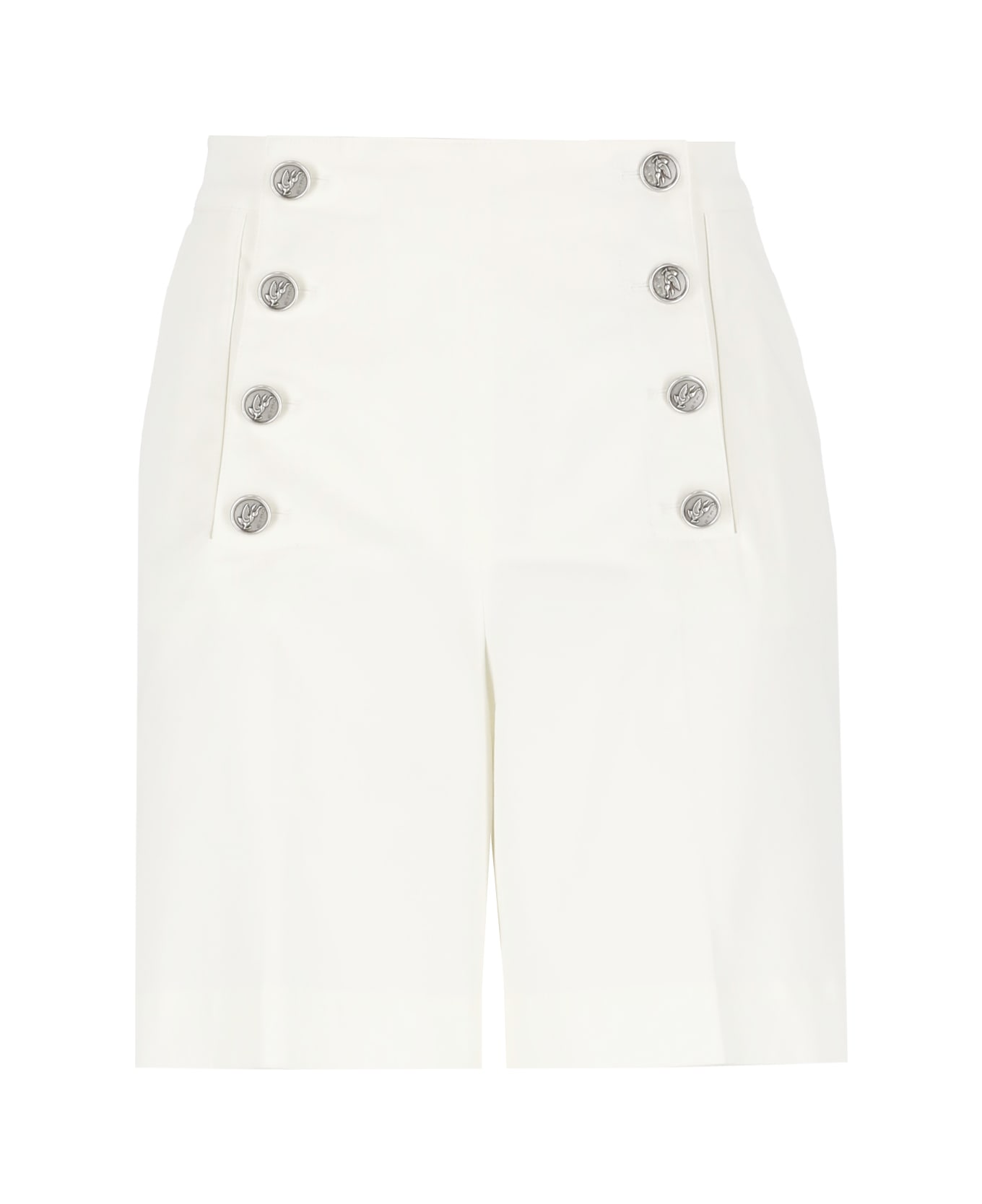 Etro Cotton Shorts - Ivory