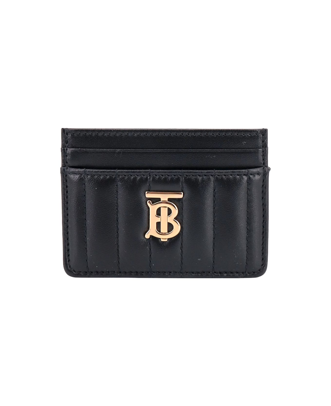 Burberry LS Sandon Logo Leather Card Holder on SALE