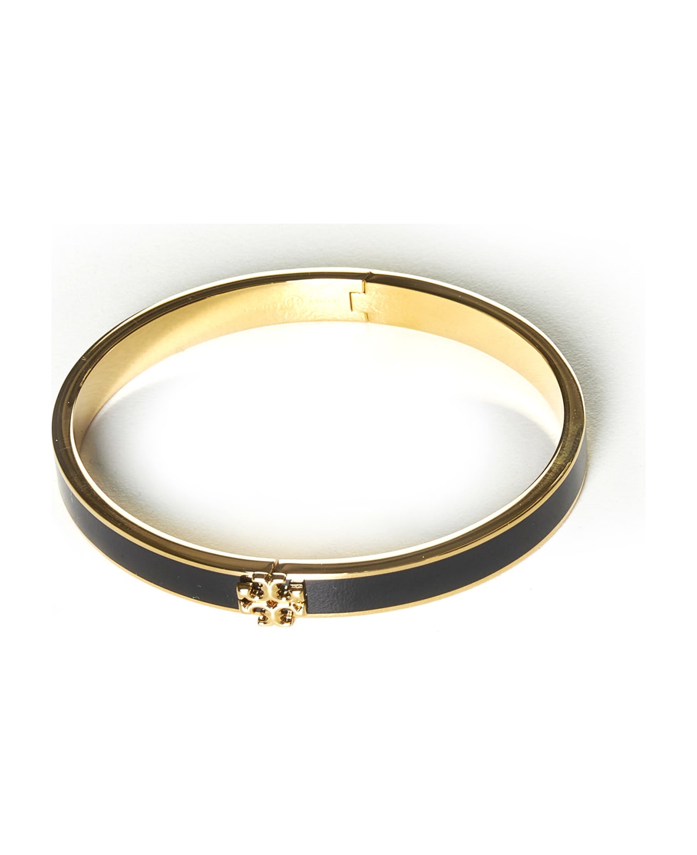 Tory Burch Gold And Black Brass Kira Bracelet - Tory gold / black
