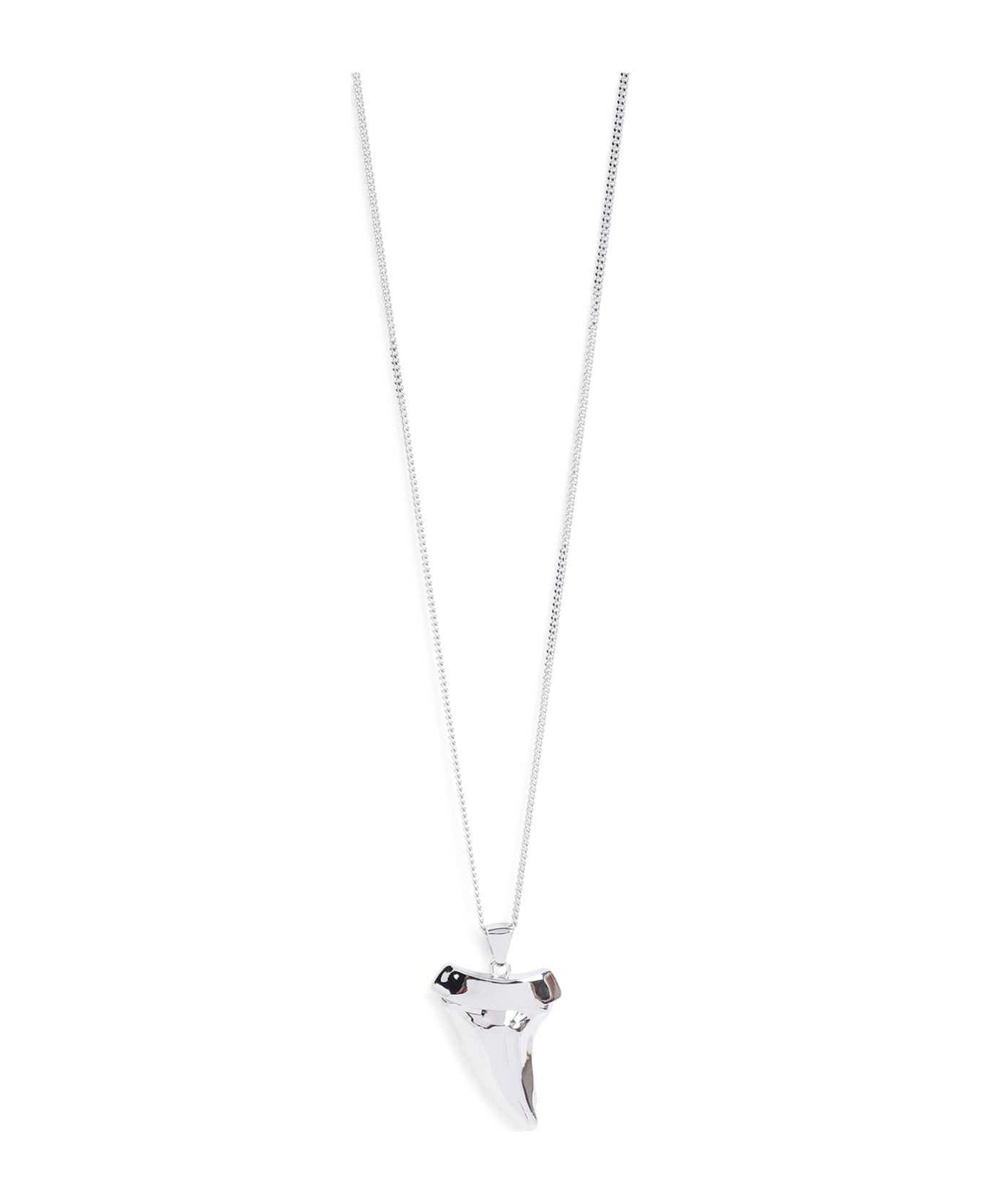 Saint Laurent Shark Tooth Necklace - Palladium ネックレス