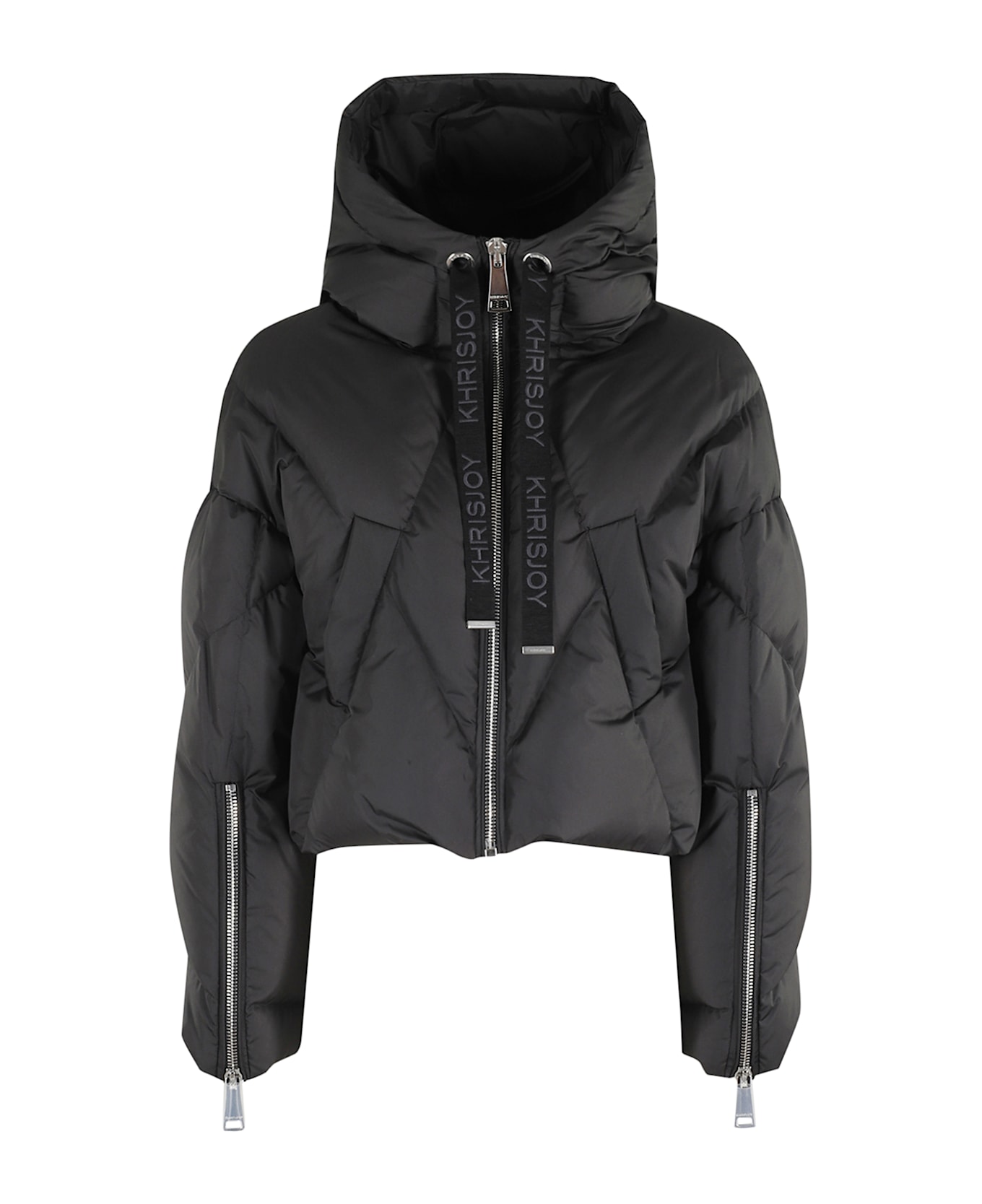 Khrisjoy Crop Iconic Milano In Mat Nylon