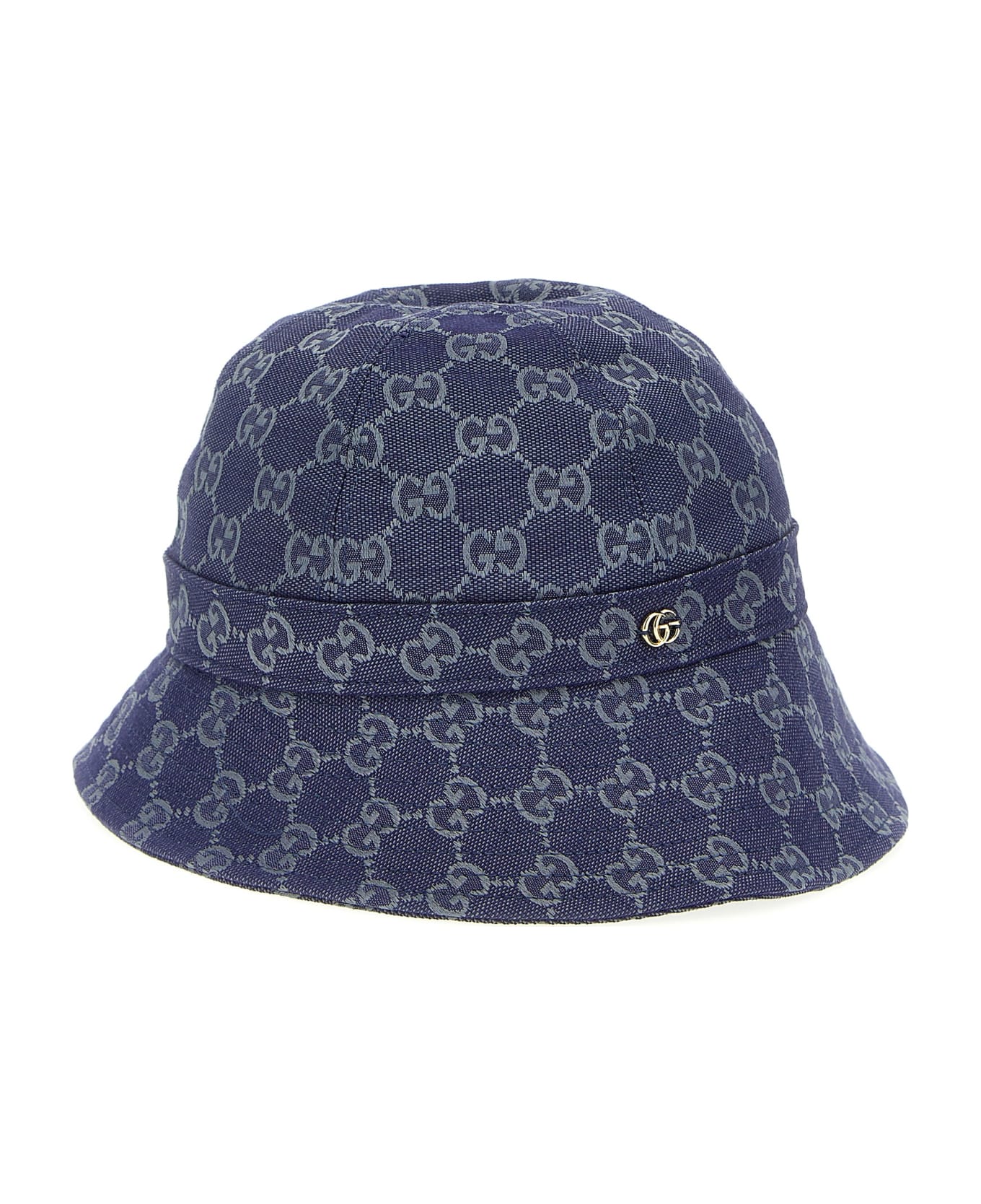 Gucci 'gg' Bucket Hat - Blue