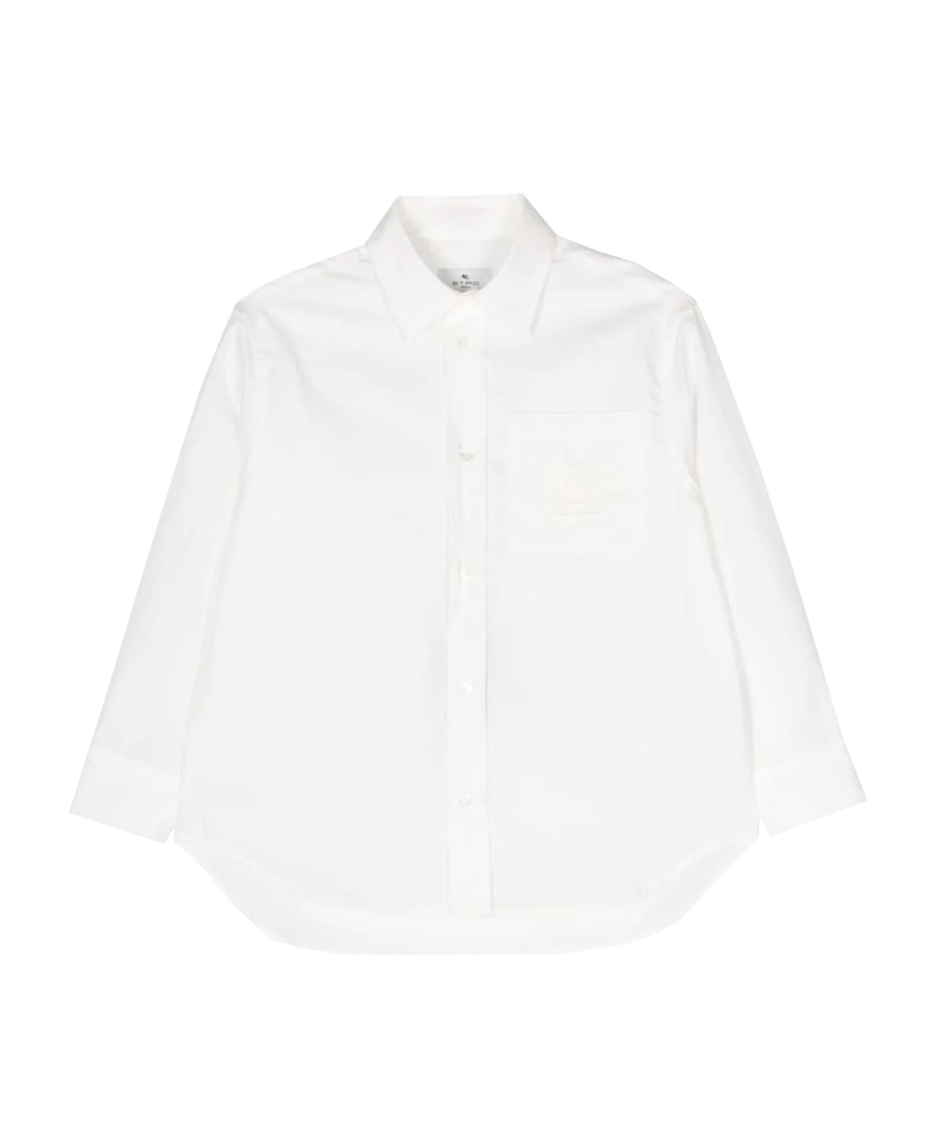Etro Shirt With Embroidered Pegaso - White