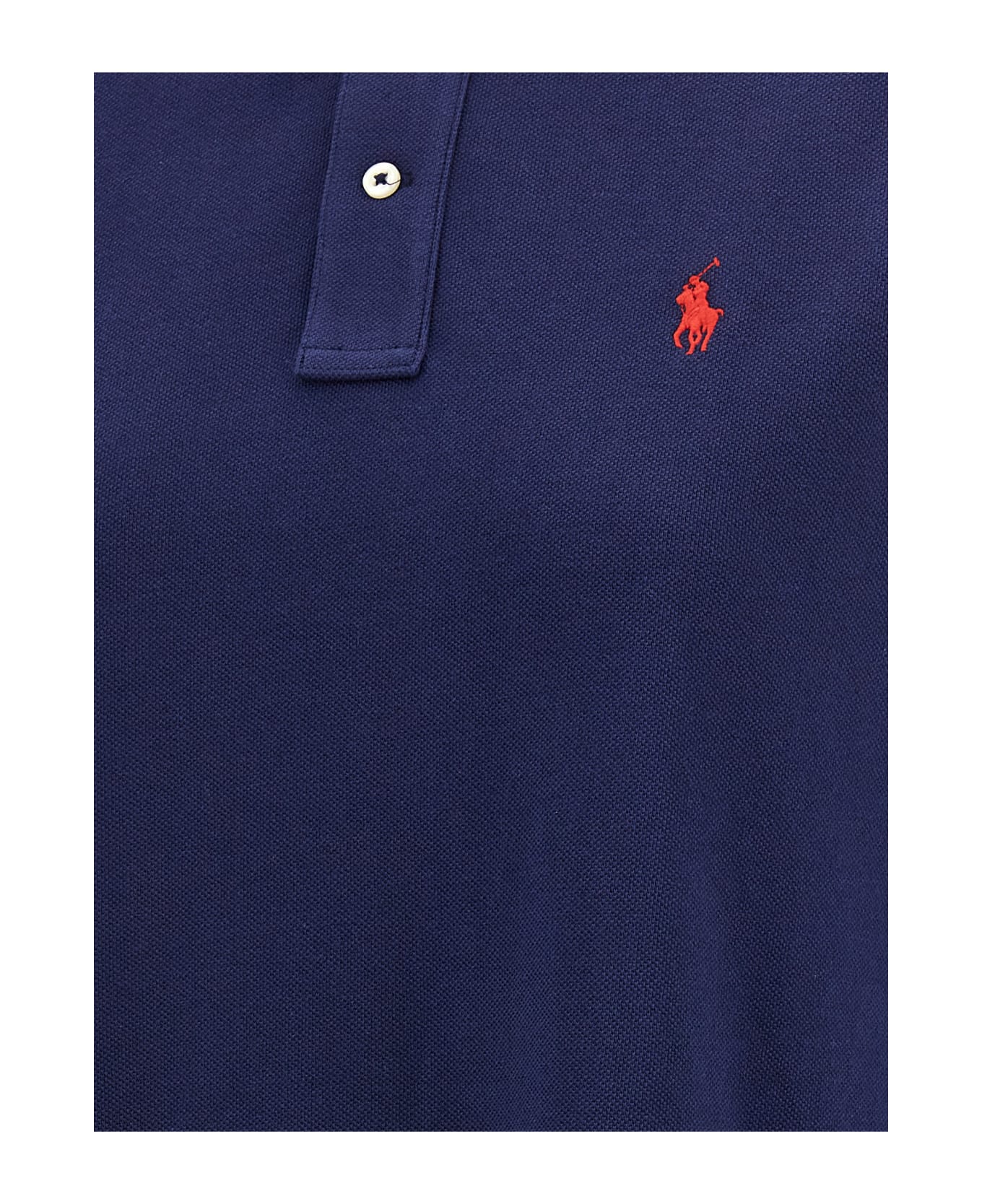 Polo Ralph Lauren Logo Embroidery Dress - Blue