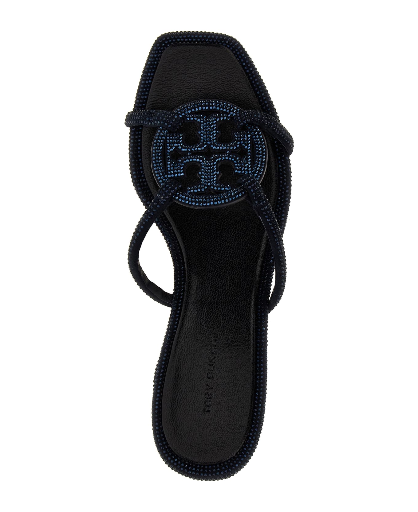 Tory Burch Miller Embellished Sandals - Blue