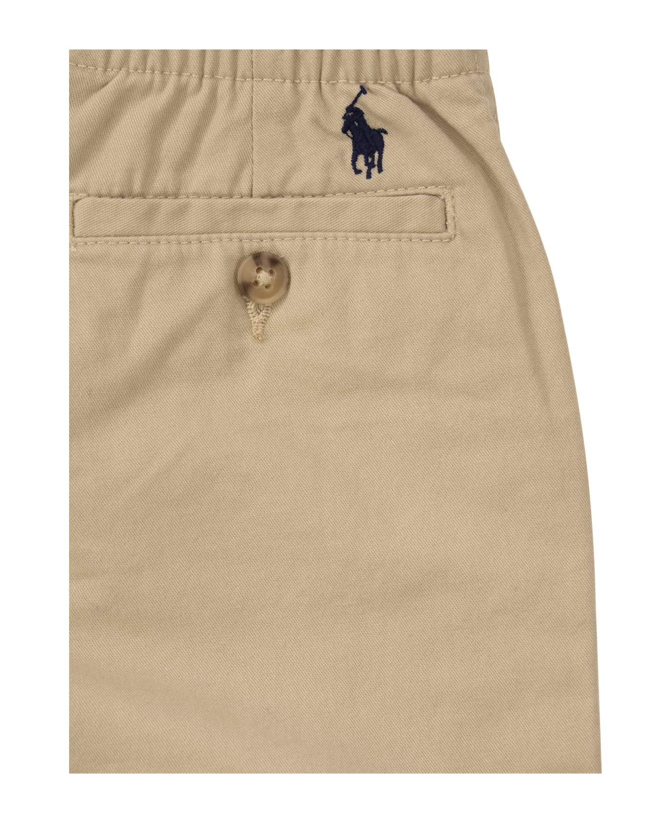 Polo Ralph Lauren Prepster Polo Trousers In Stretch Chino - Khaki