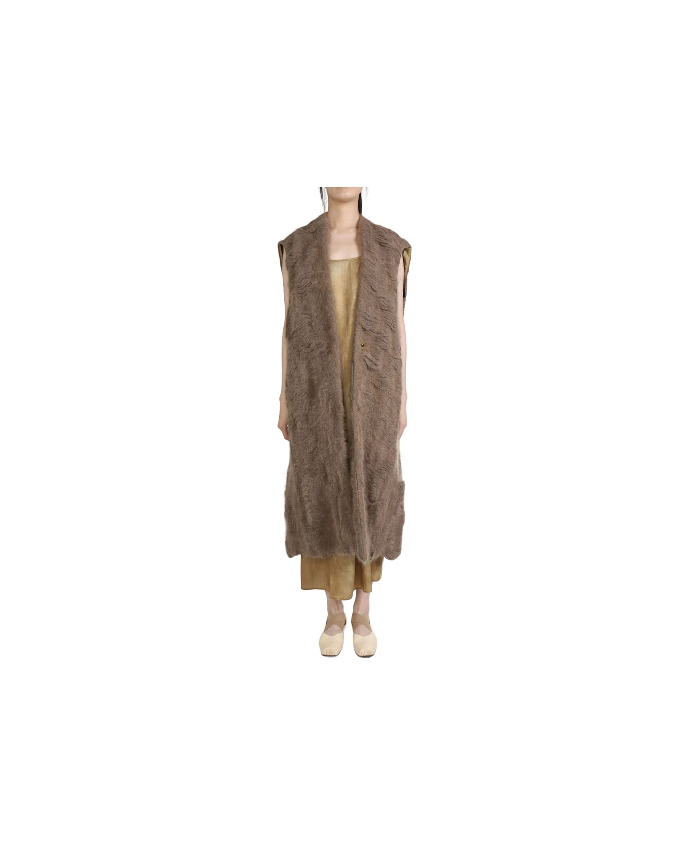 Uma Wang Coat - BROWN