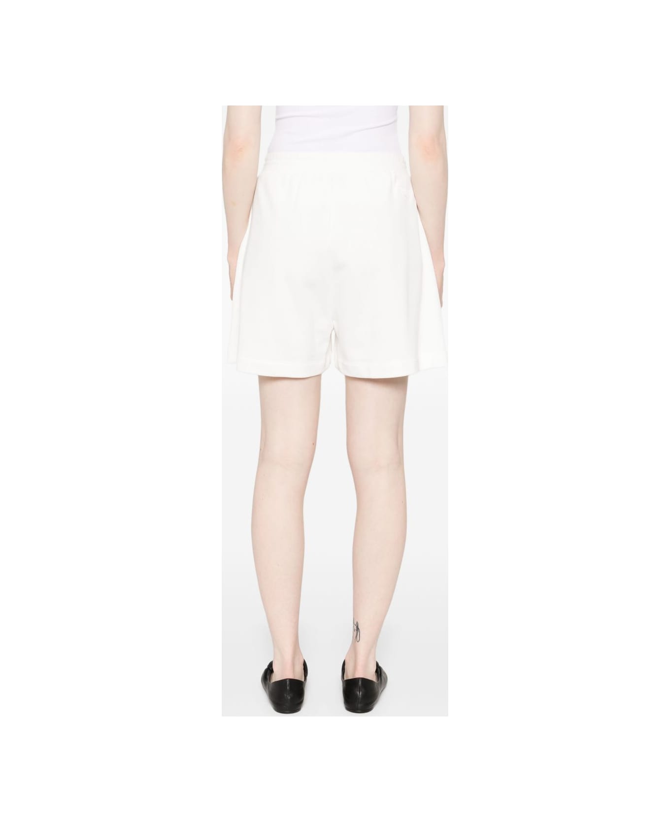 Emporio Armani Organic Cotton Shorts - White