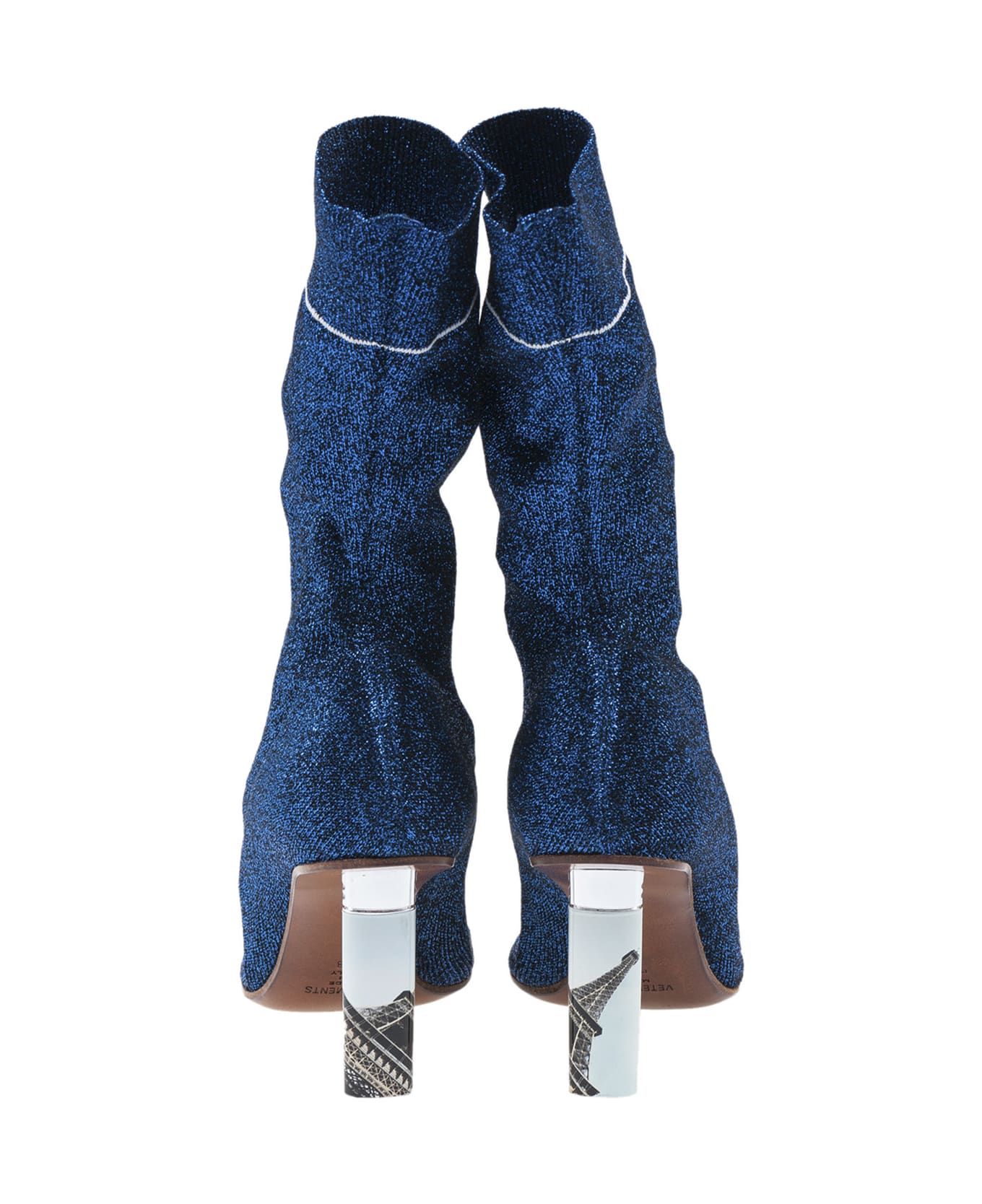 VETEMENTS Socks Boots - BLUE