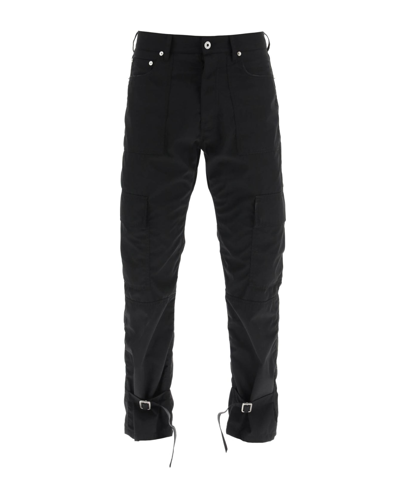 Off-White Cargo Trousers - BLACK (Black) ボトムス