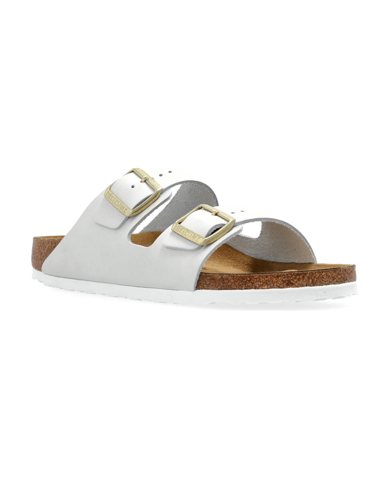 Birkenstock Slides Arizona Bs - Bianco