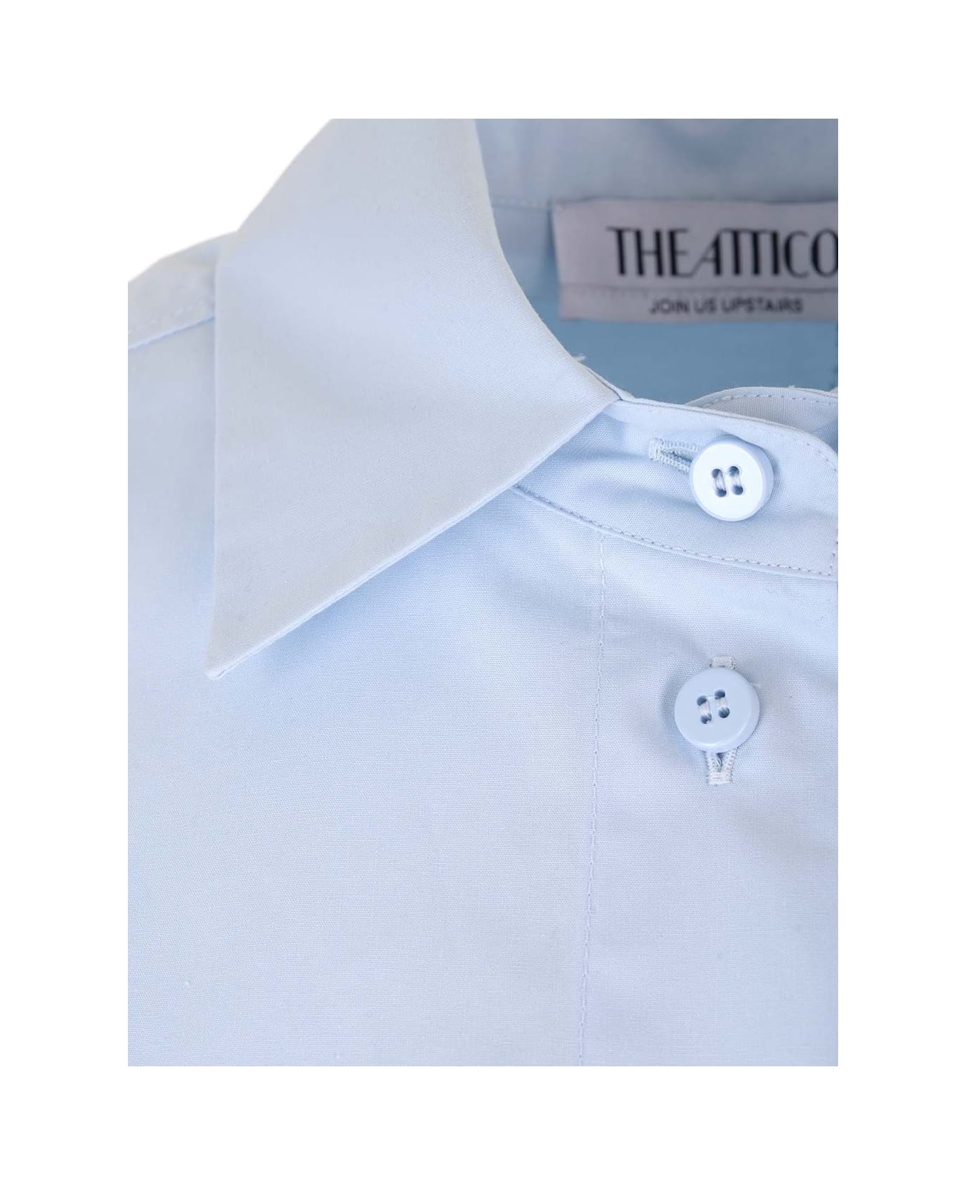 The Attico Regular Fit ''eliza'' Shirt - Light blue