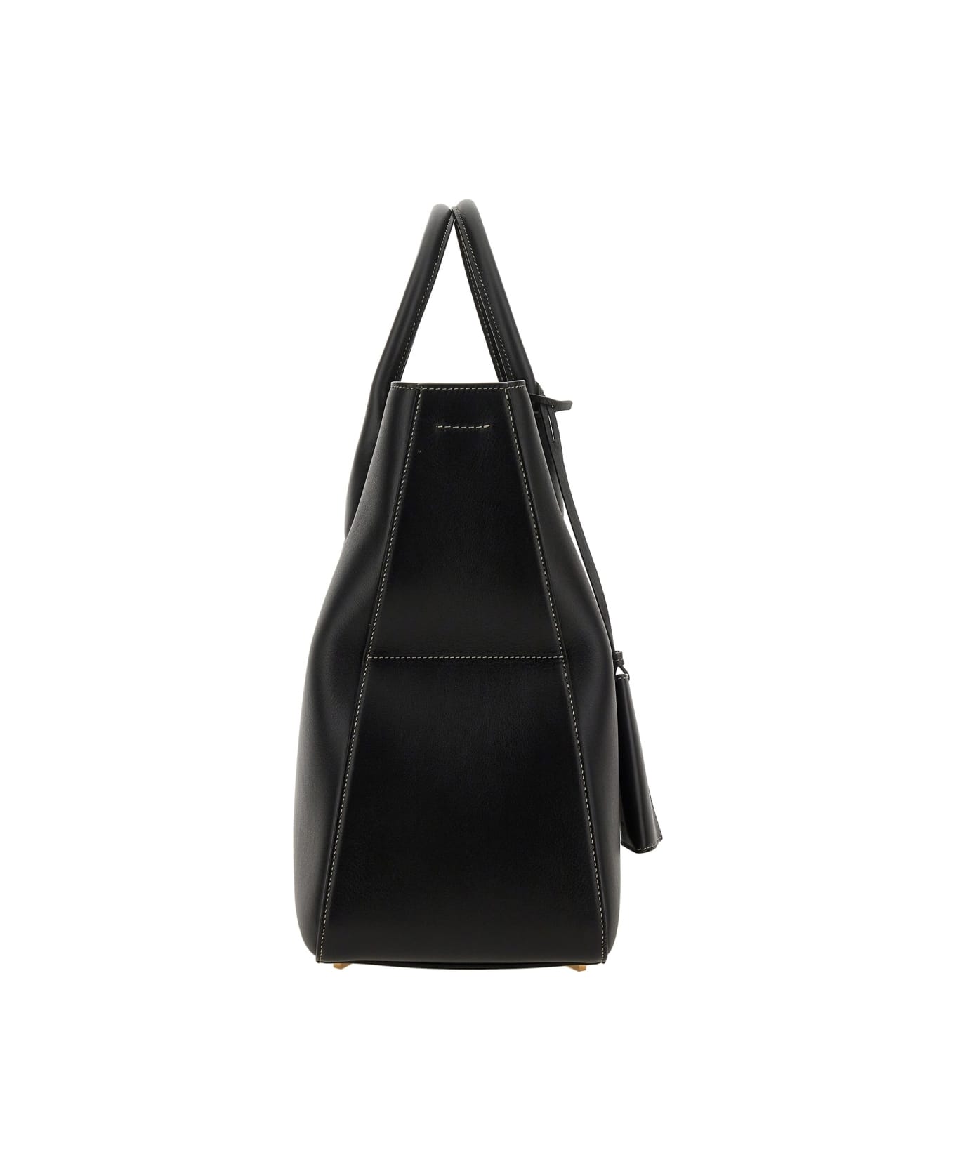 Ferragamo Star-shaped Tote Bag Large - BLACK