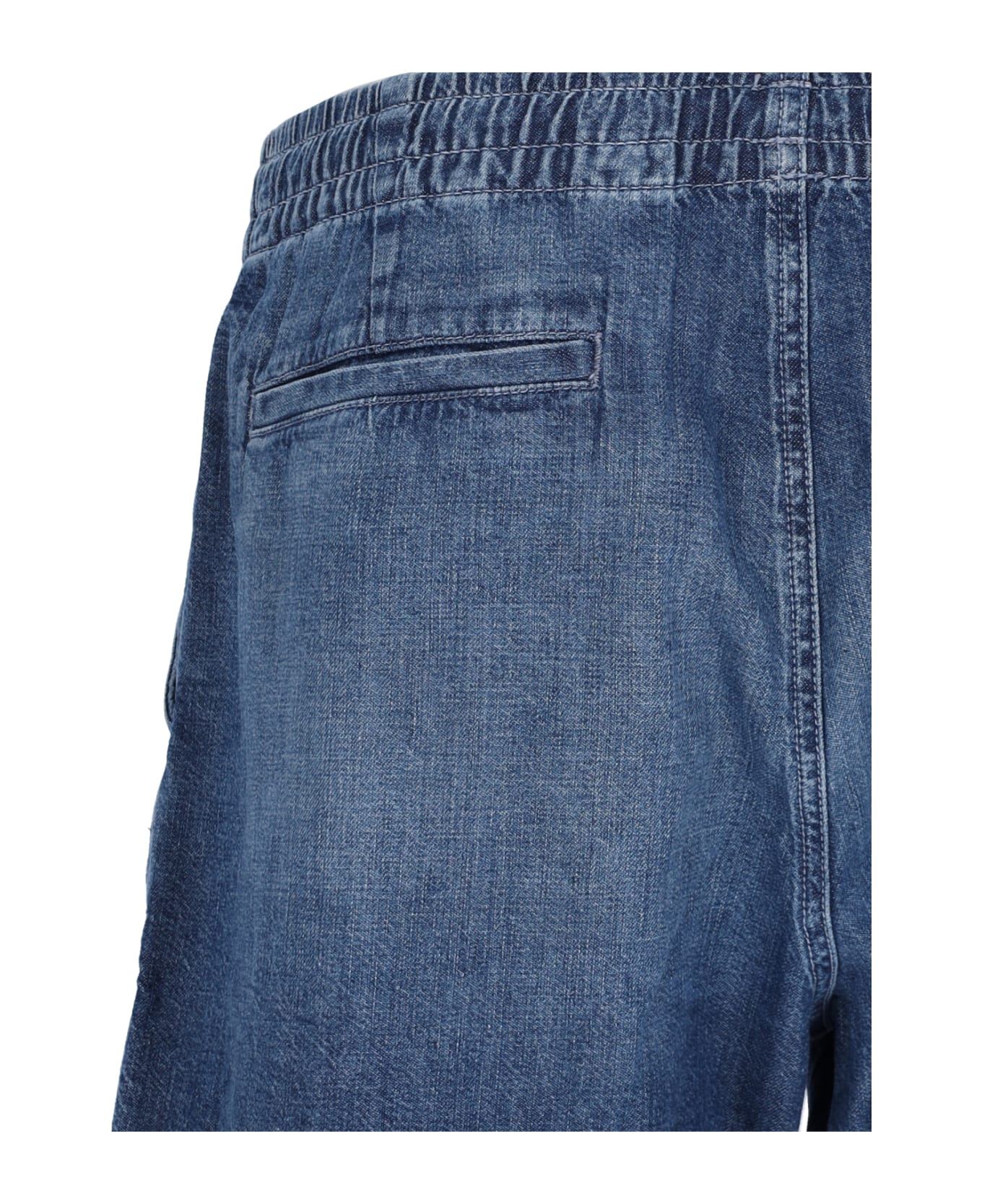 Polo Ralph Lauren Logo Denim Pants - Blue ショートパンツ