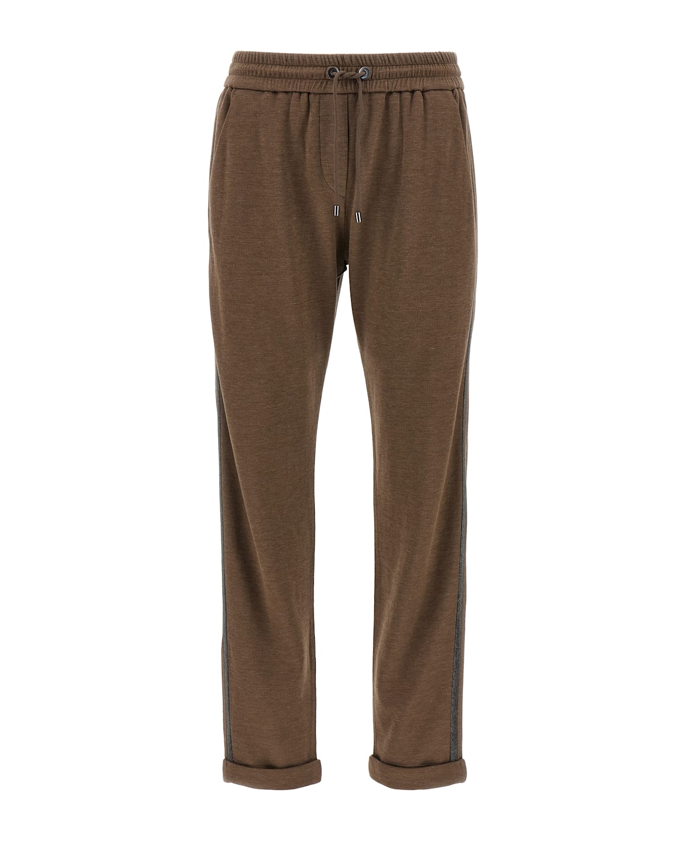 Brunello Cucinelli Monile Joggers - Brown