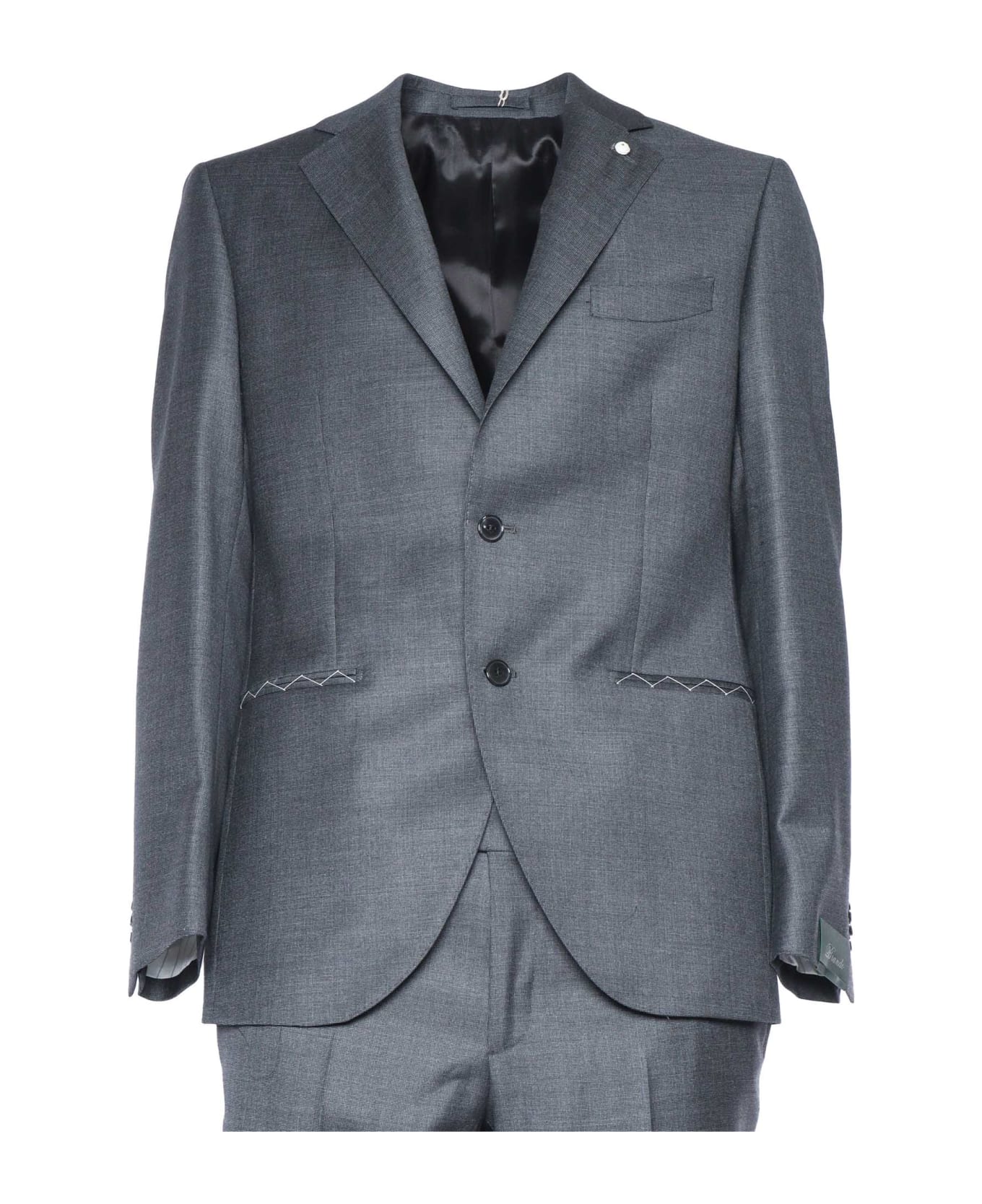 L.B.M. 1911 Single-breasted Suit - GREY