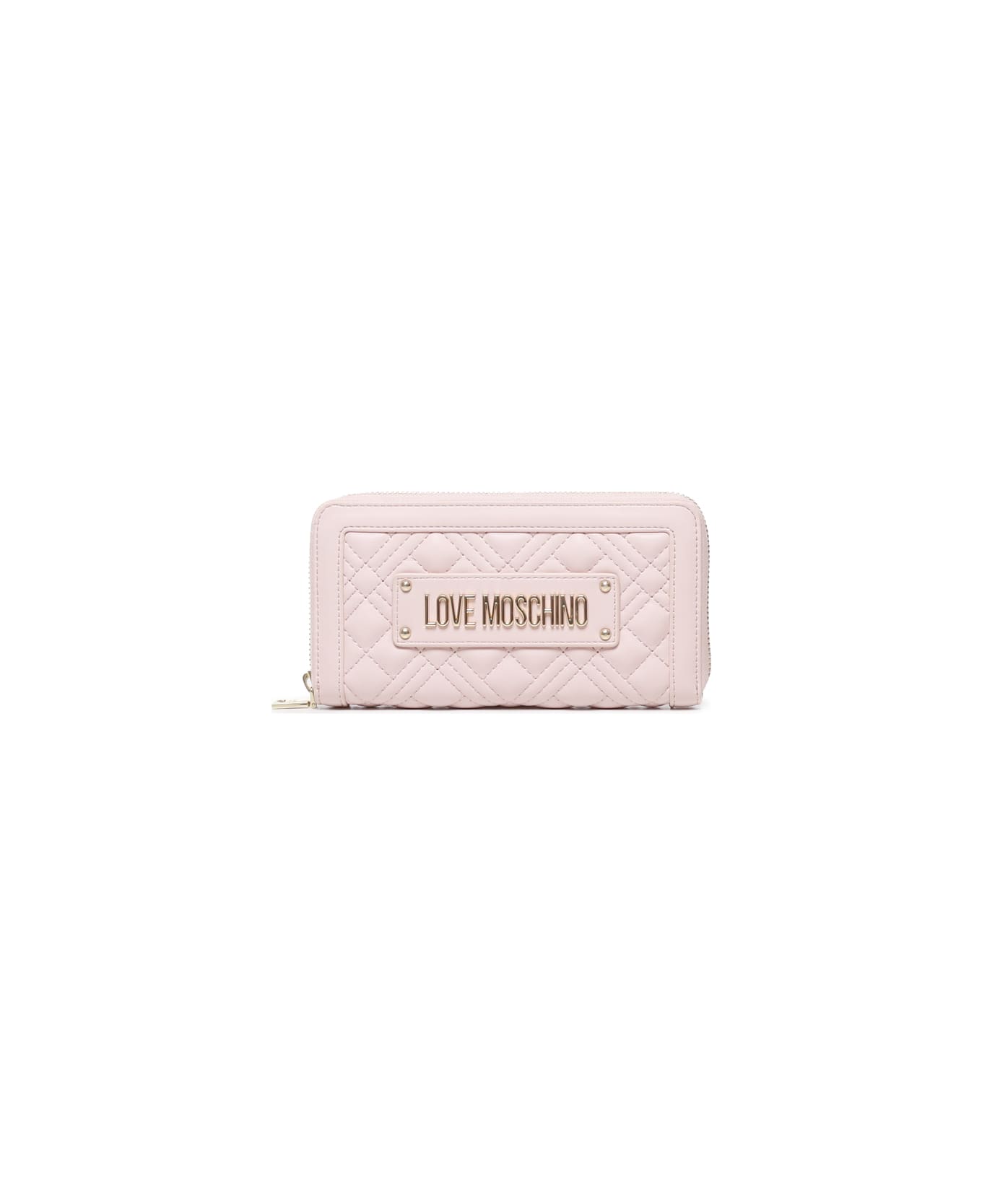 Love Moschino Wallet With Logo - Pink 財布