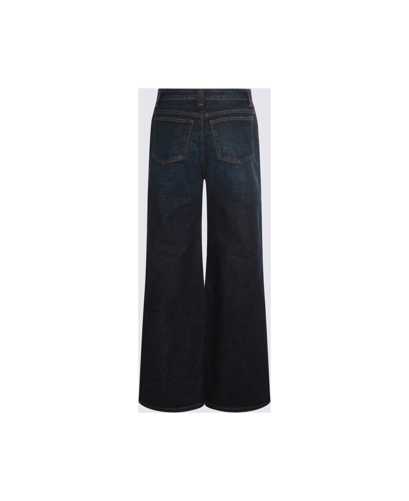Khaite Blue Cotton Jeans - LANSING