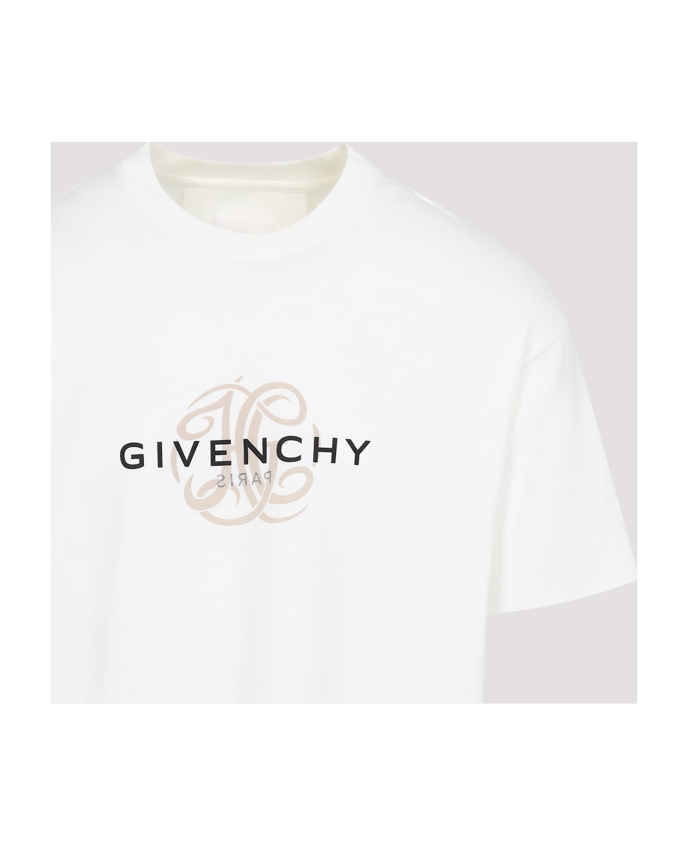 Givenchy T-shirt With Logo - Off White