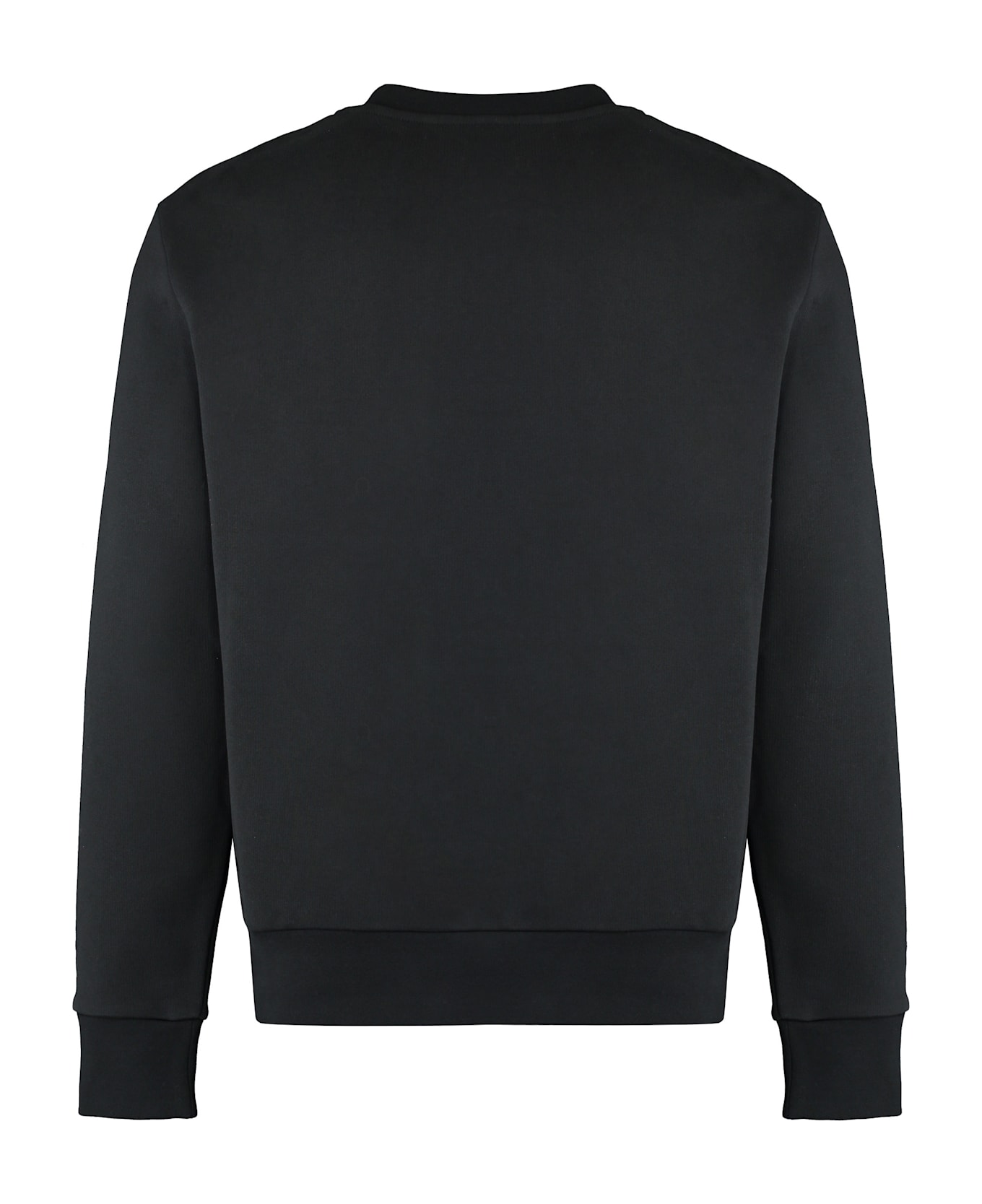 Moncler Logo Detail Cotton Sweatshirt - black