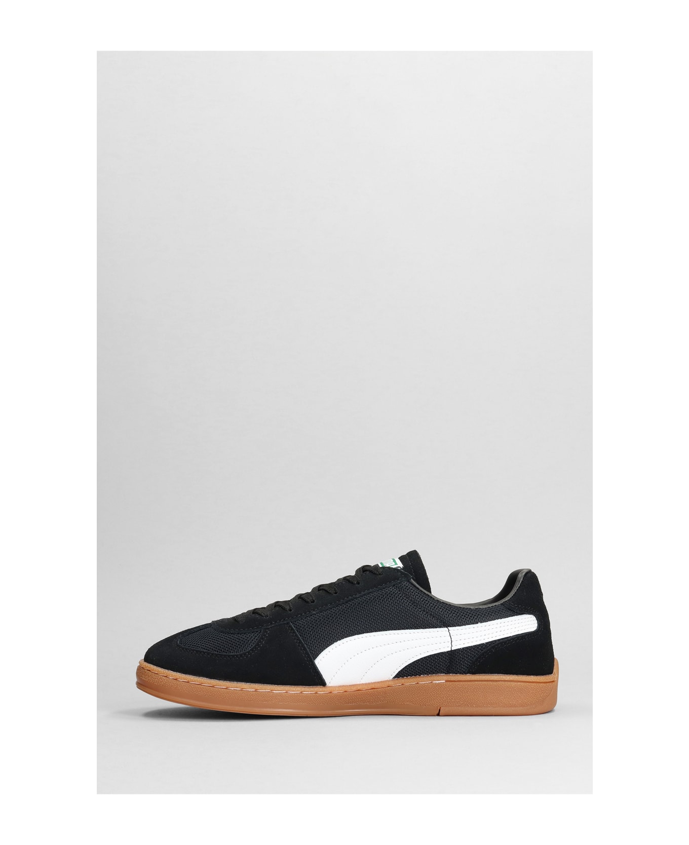Puma Super Team Og Sneakers In Black Suede And Fabric - BLACK/WHITE