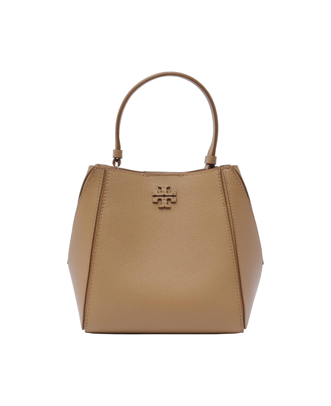 Tory Burch Small Mcgraw Bucket Bag - Brown