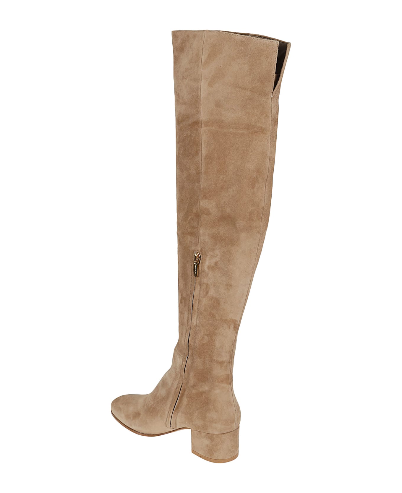 Gianvito Rossi Rolling Mid Camel Over-the-knee Boots - Camel