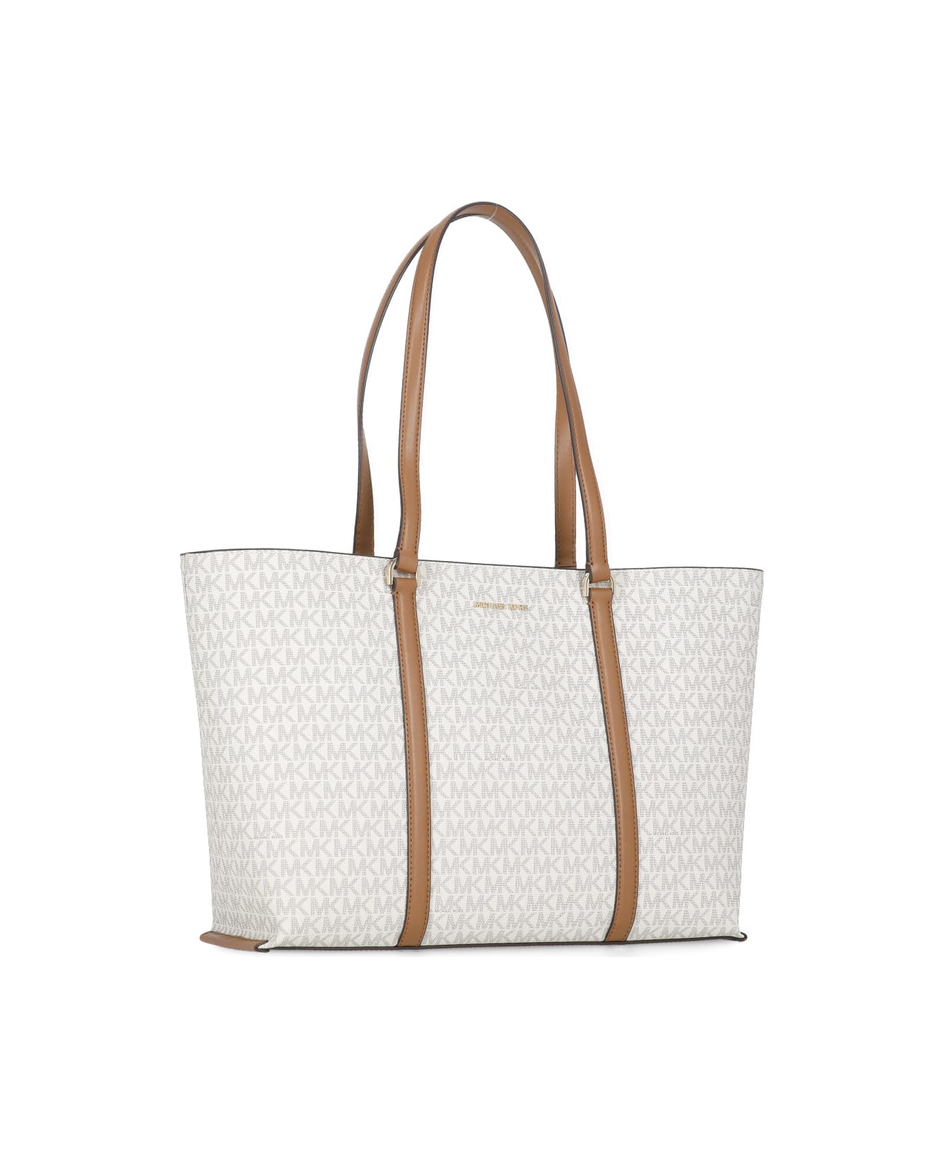 MICHAEL Michael Kors Temple Shopping Bag - Ivory