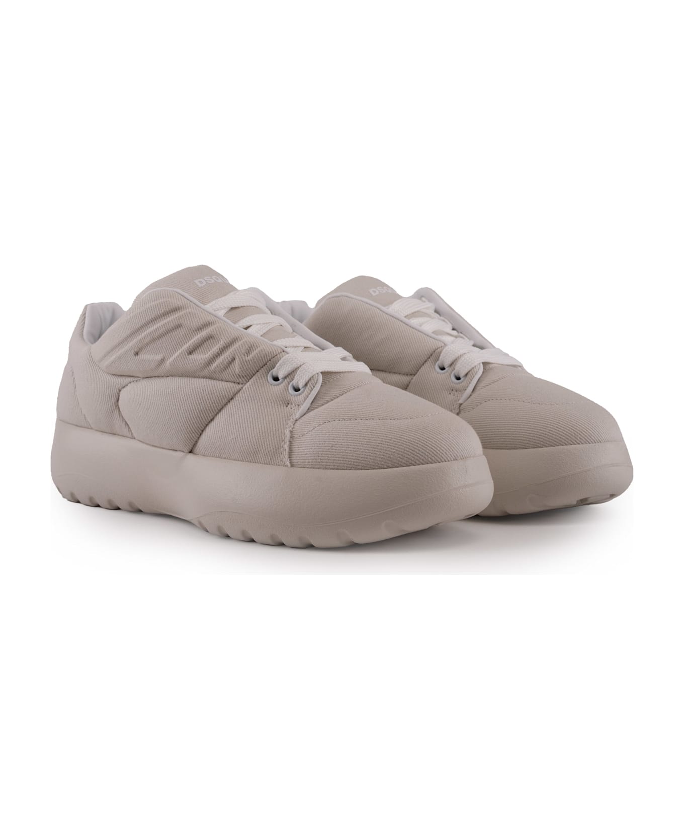 Dsquared2 Puffer Sneakers - Beige