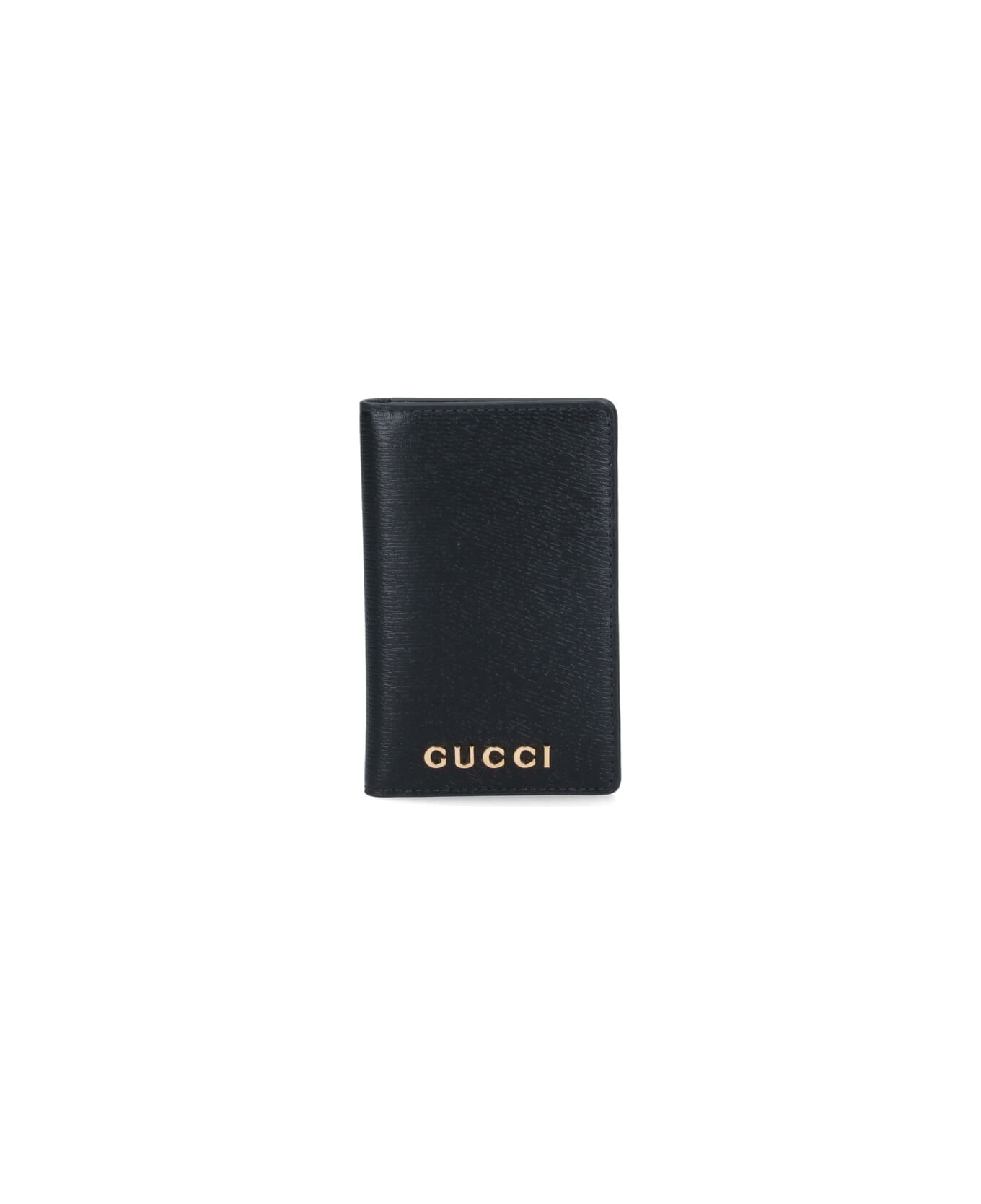 Gucci Logo Card Holder - Black  