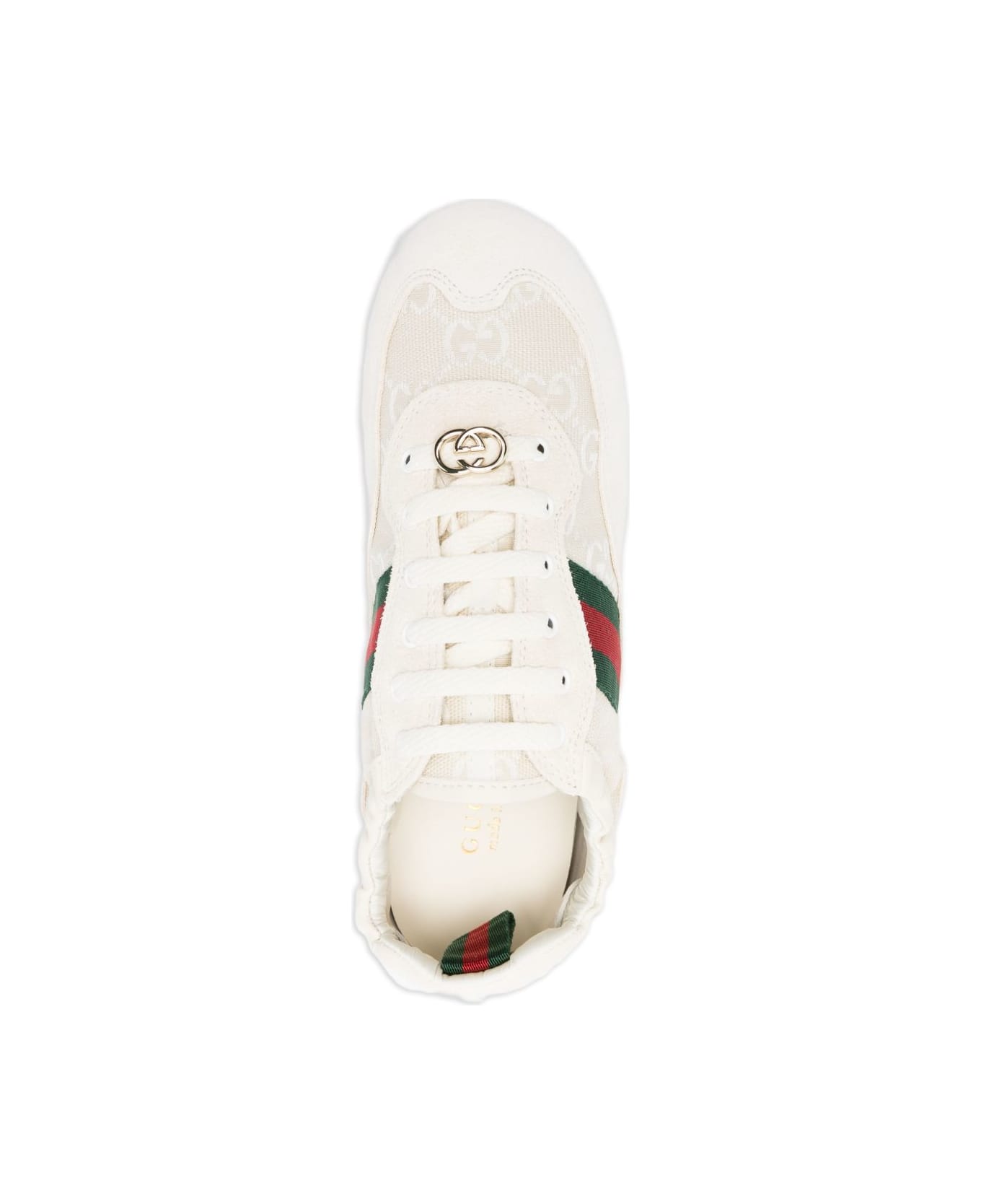 Gucci Shift Sneakers - White