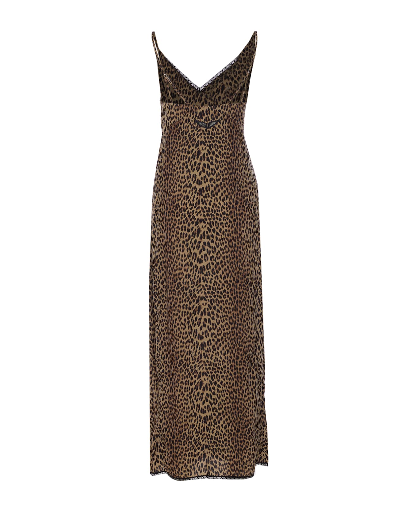 Zadig 
Voltaire Ramelil Leo Lingerie Dress - Brown