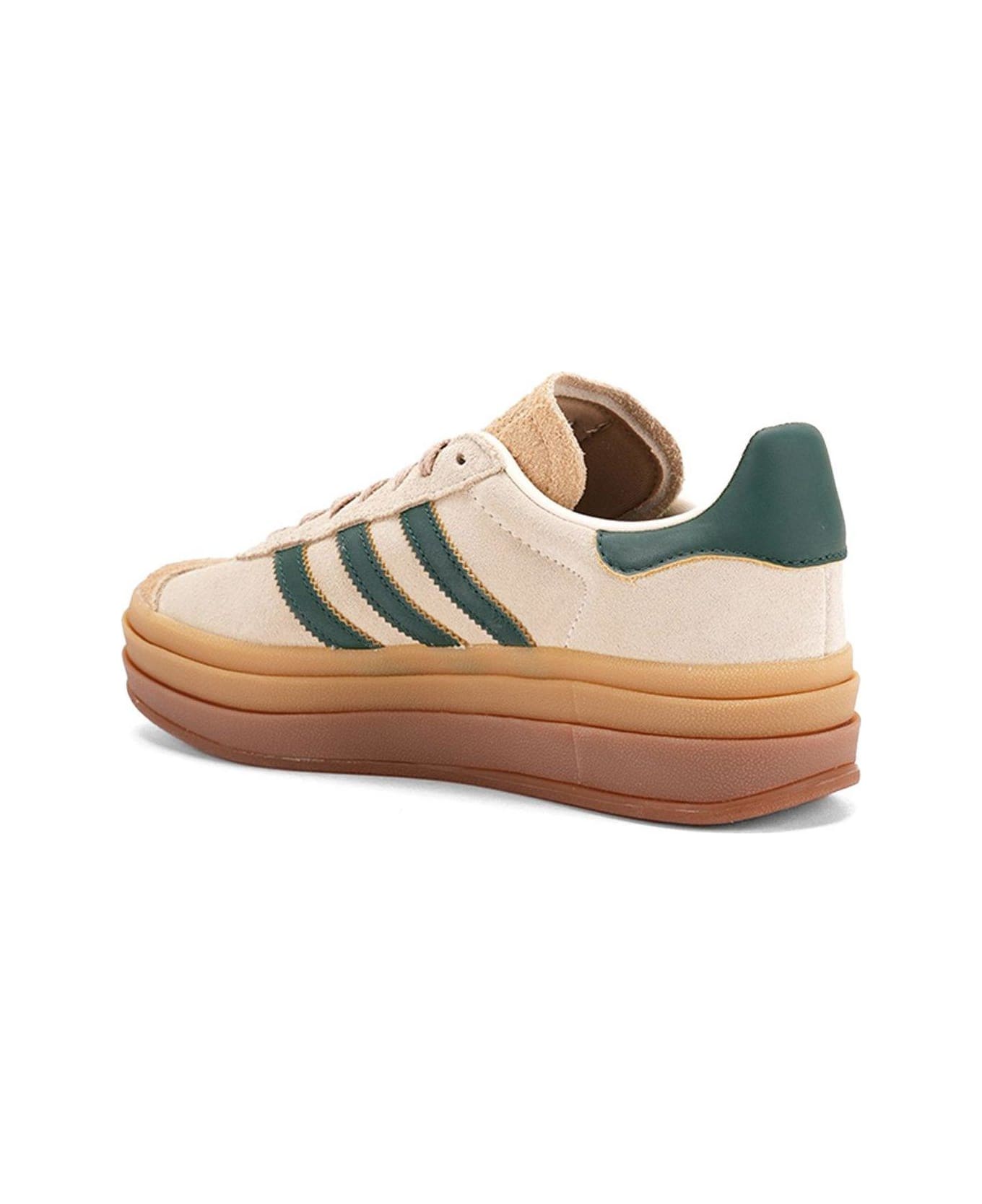 Adidas Originals Gazelle Bold Lace-up Sneakers - White