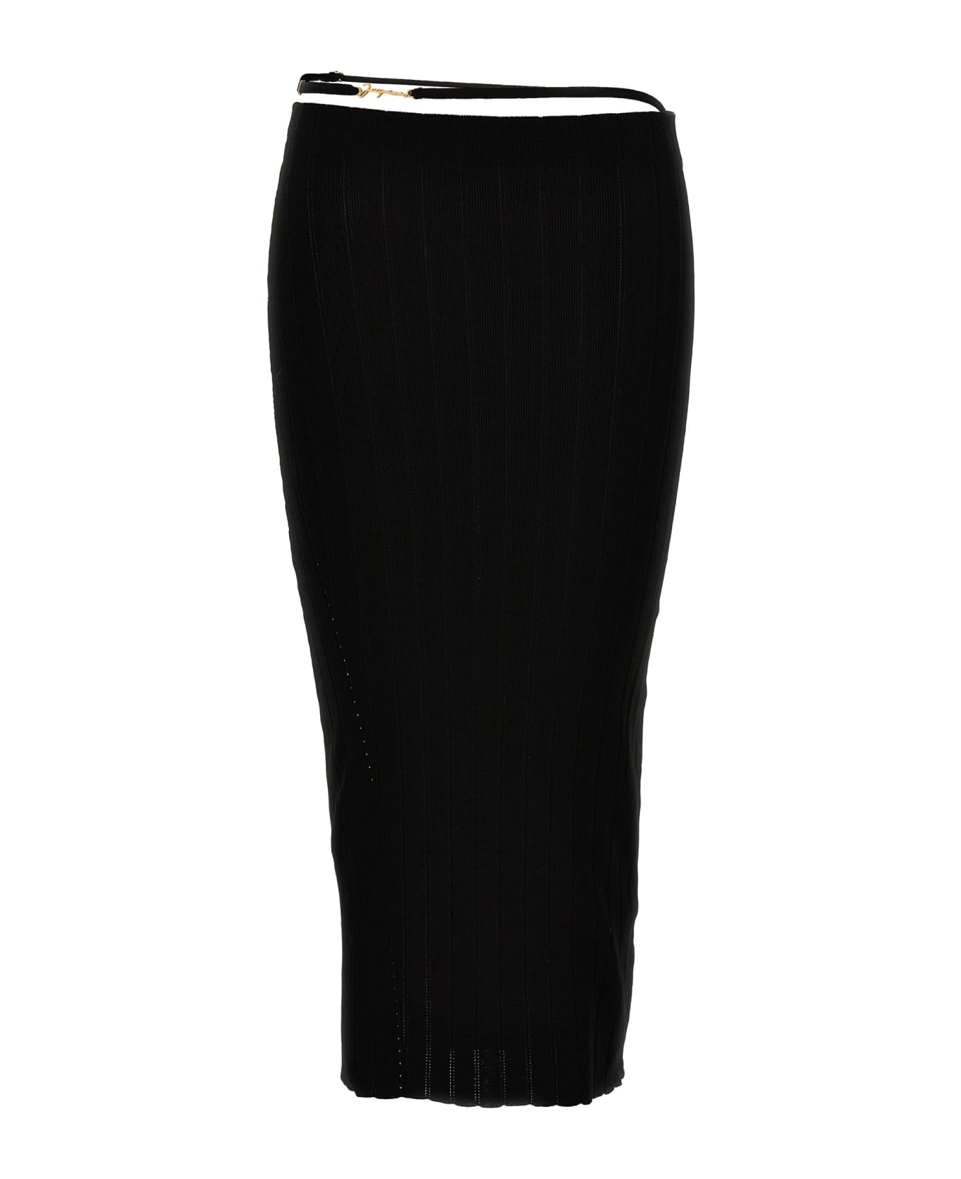Jacquemus 'la Jupe Pralù' Skirt - Black  