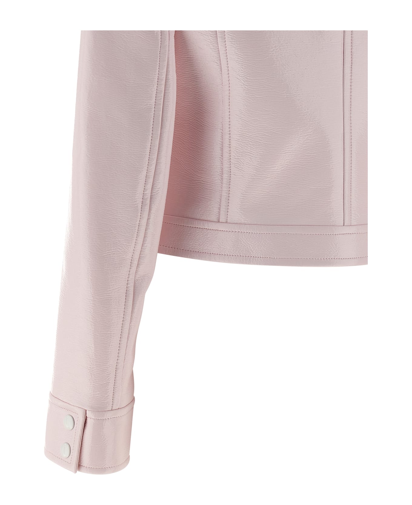 Courrèges 'vinyl' Jacket - Pink