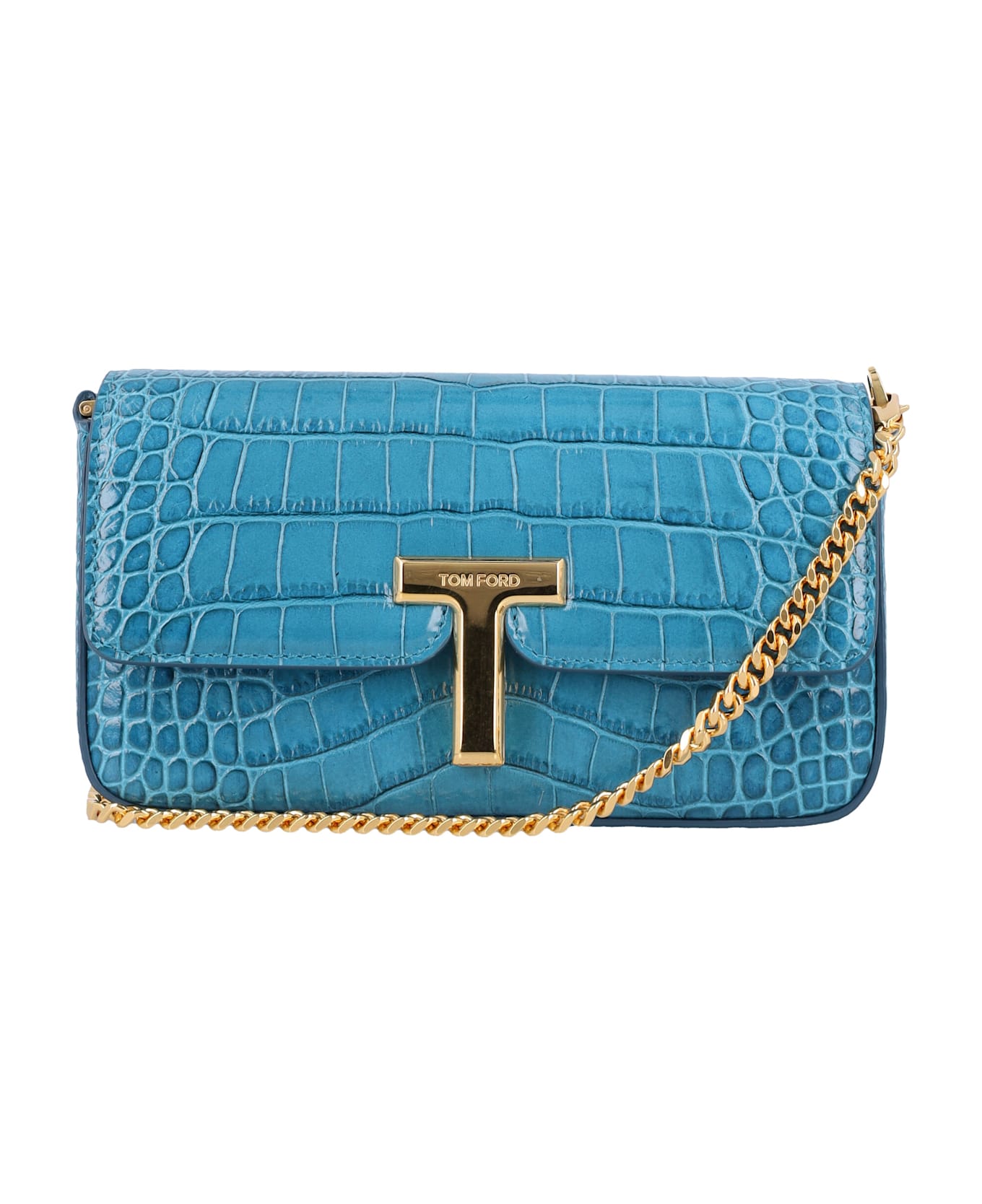 Tom Ford Wallis Mini Bag - DEEP TORQUISE